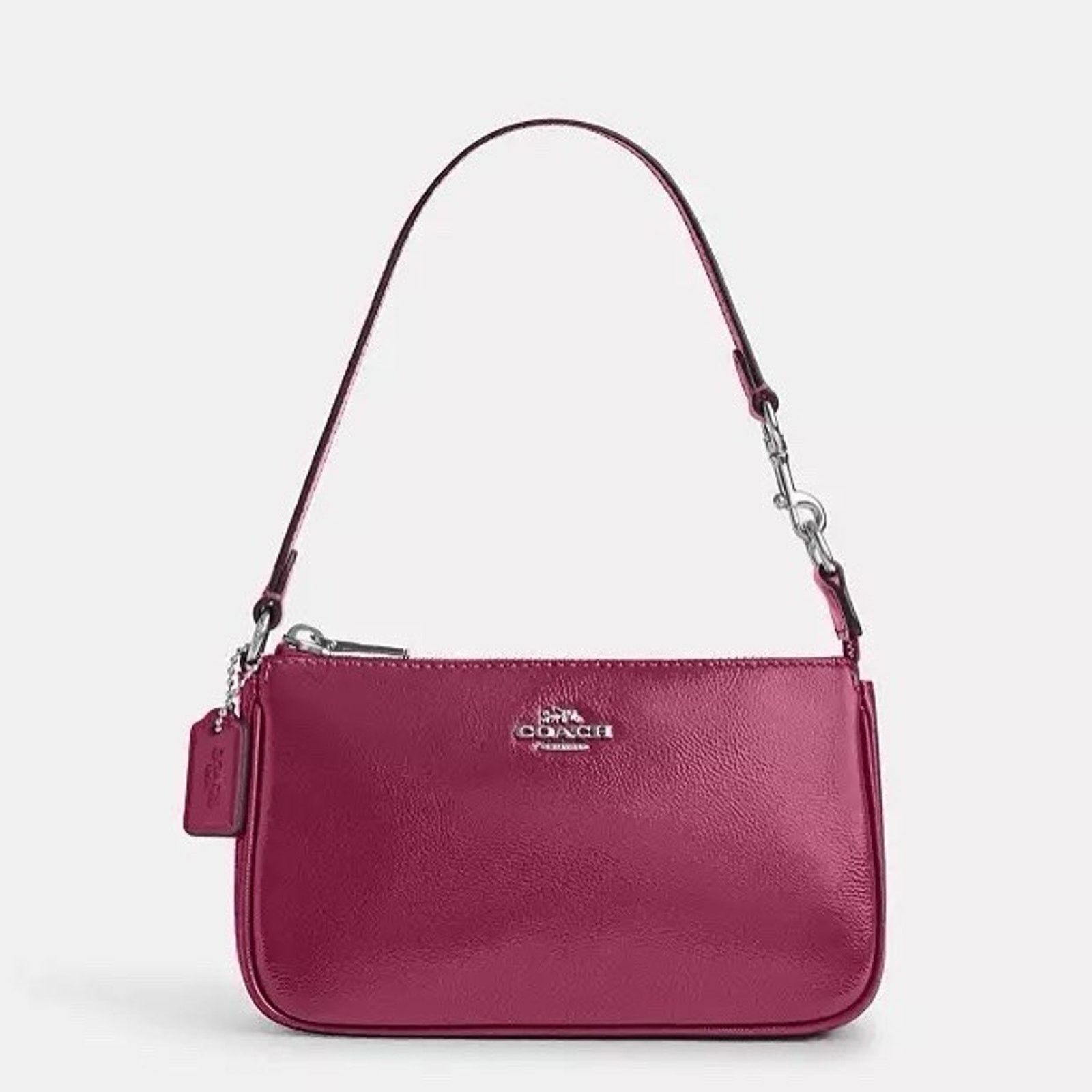 Coach NWT Coach CW408 Nolita 19 Silver /Pink color Size ONE SIZE - 6 Thumbnail