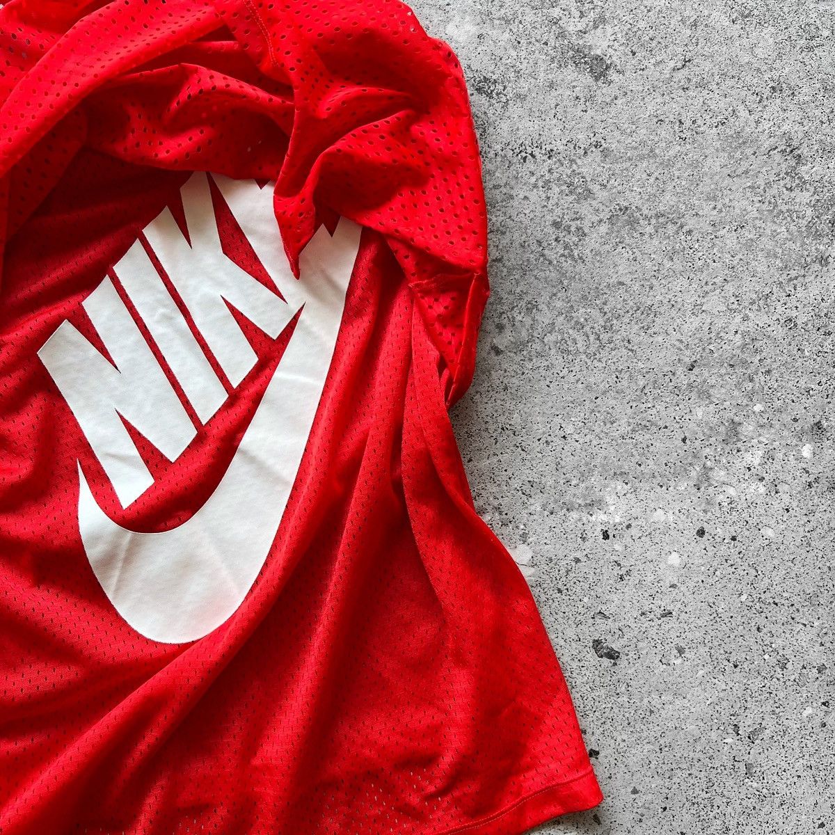 Nike Nike Womens Red Mesh Two Layer Active Sport Tank Top Size L / US 10 / IT 46 - 6 Thumbnail