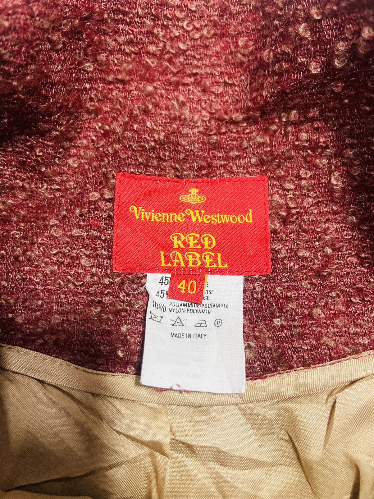 Vivienne Westwood Vivienne Westwood Wool Tweed Mini Skirt (19) Size 25" / US 0 / IT 36 - 11 Thumbnail