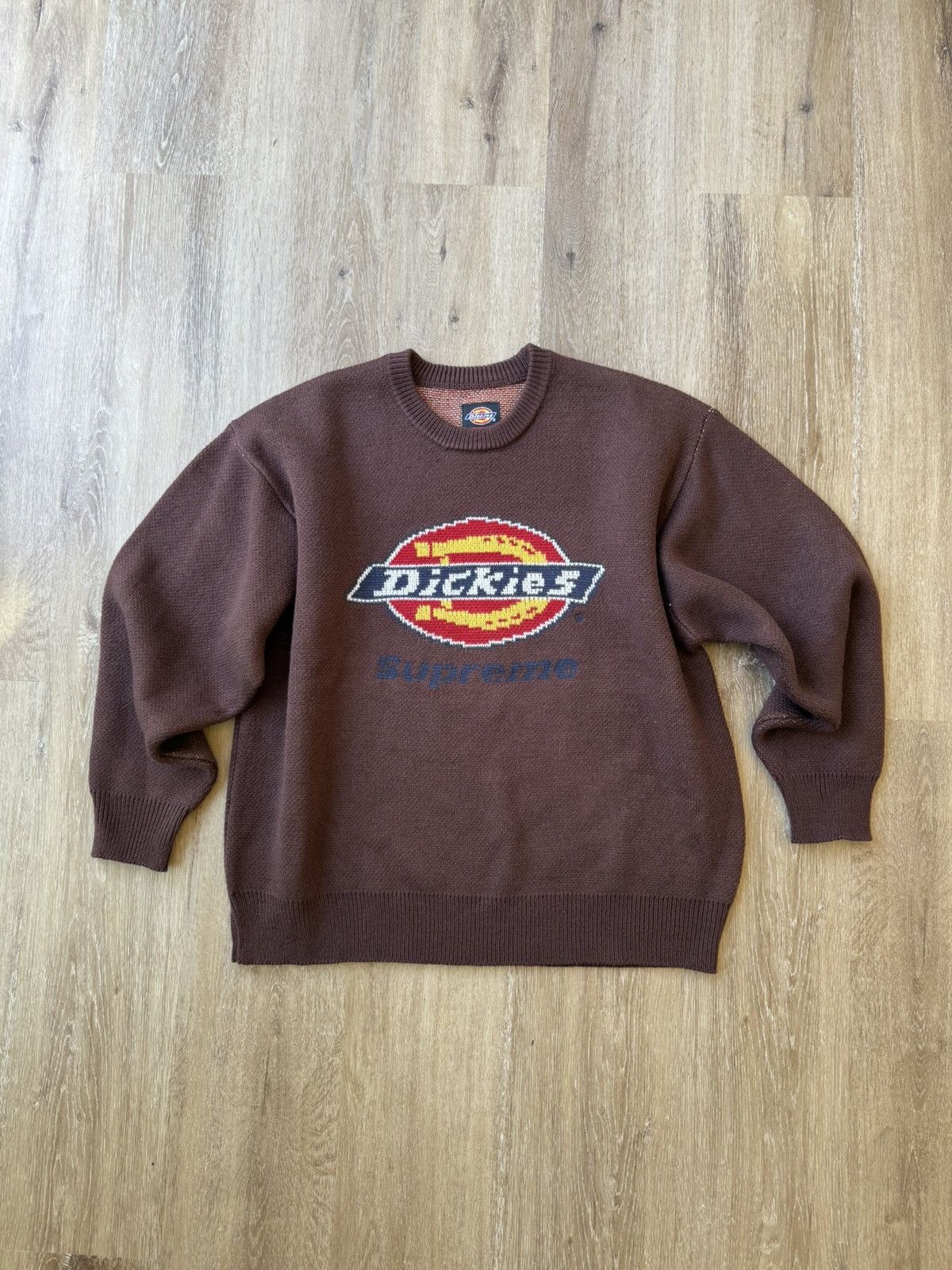Dickies Supreme ブラウン ニットセーター L size Dickies Supreme ブラウン ニットセーター L size Supreme