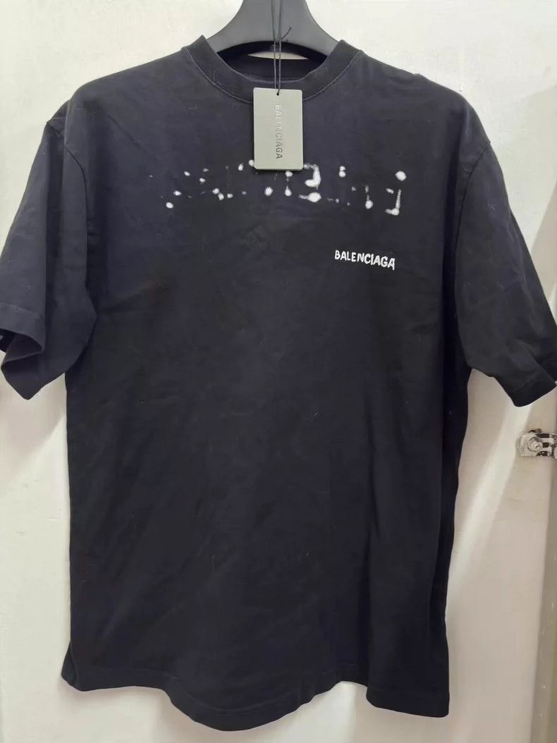 Balenciaga Balenciaga Spray Short Sleeve Size US XS / EU 42 / 0 - 1 Thumbnail