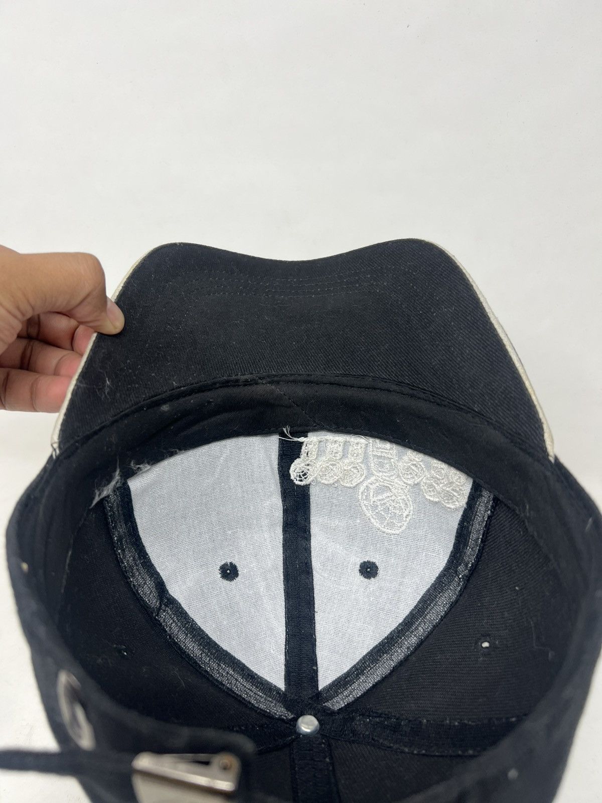 Japanese Brand Spider Embroidered Black Hat Cap Size ONE SIZE - 8 Thumbnail