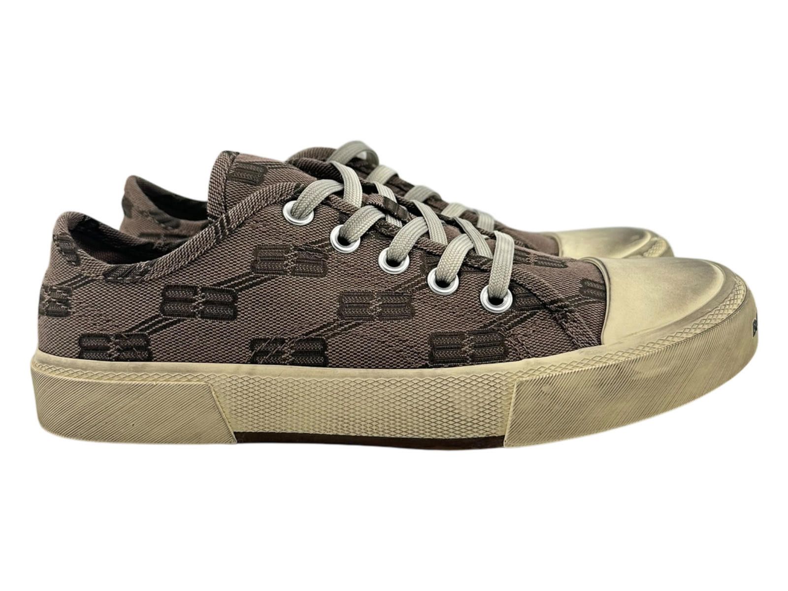 Balenciaga Balenciaga Paris Monogram Low Trainers 38 Used with Box Size US 8 / IT 38 - 2 Thumbnail