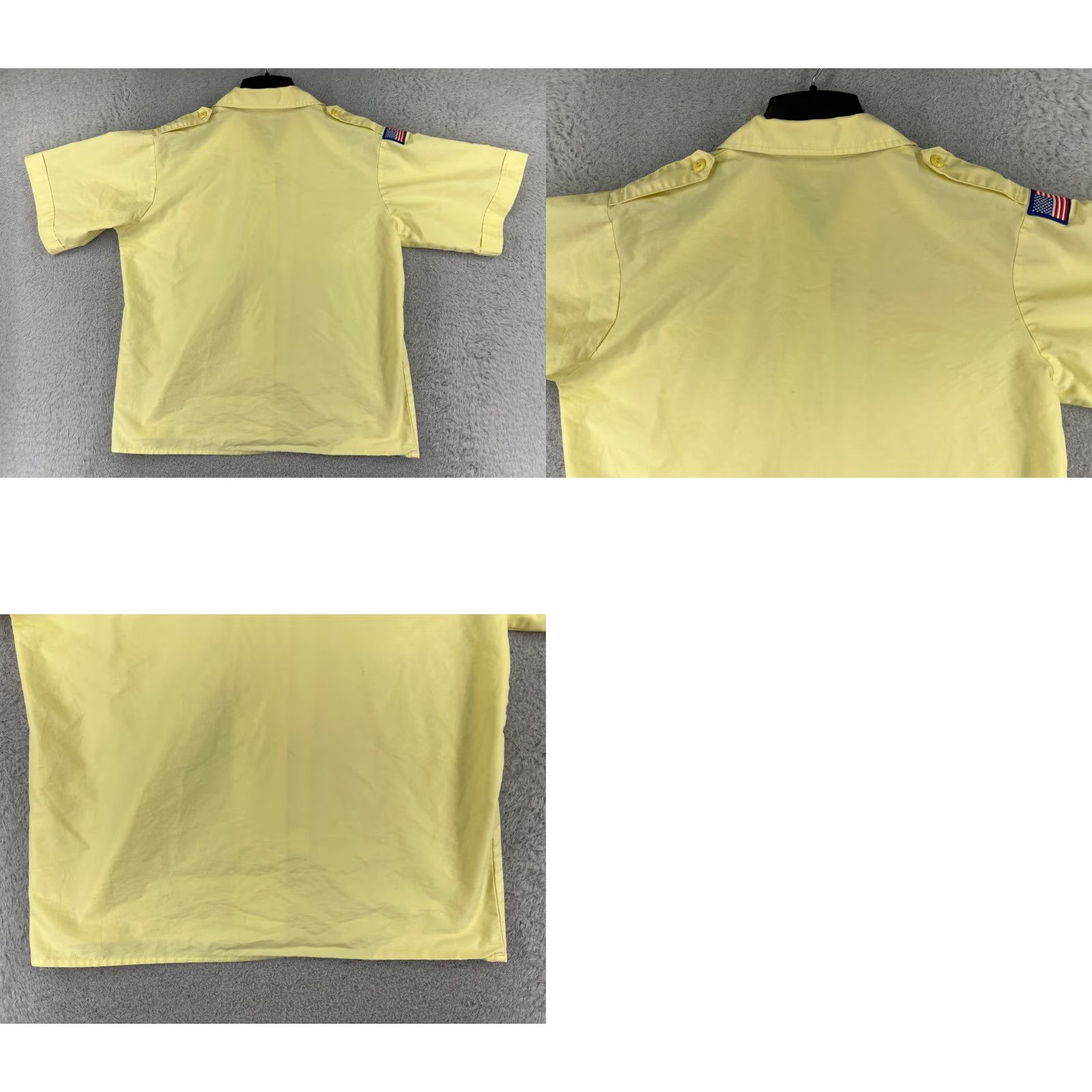 Vintage VINTAGE Boy Scouts of America Shirt Womens 14 Yellow Official Blouse Button Up US Made Womens Size XL / US 12-14 / IT 48-50 - 9 Thumbnail