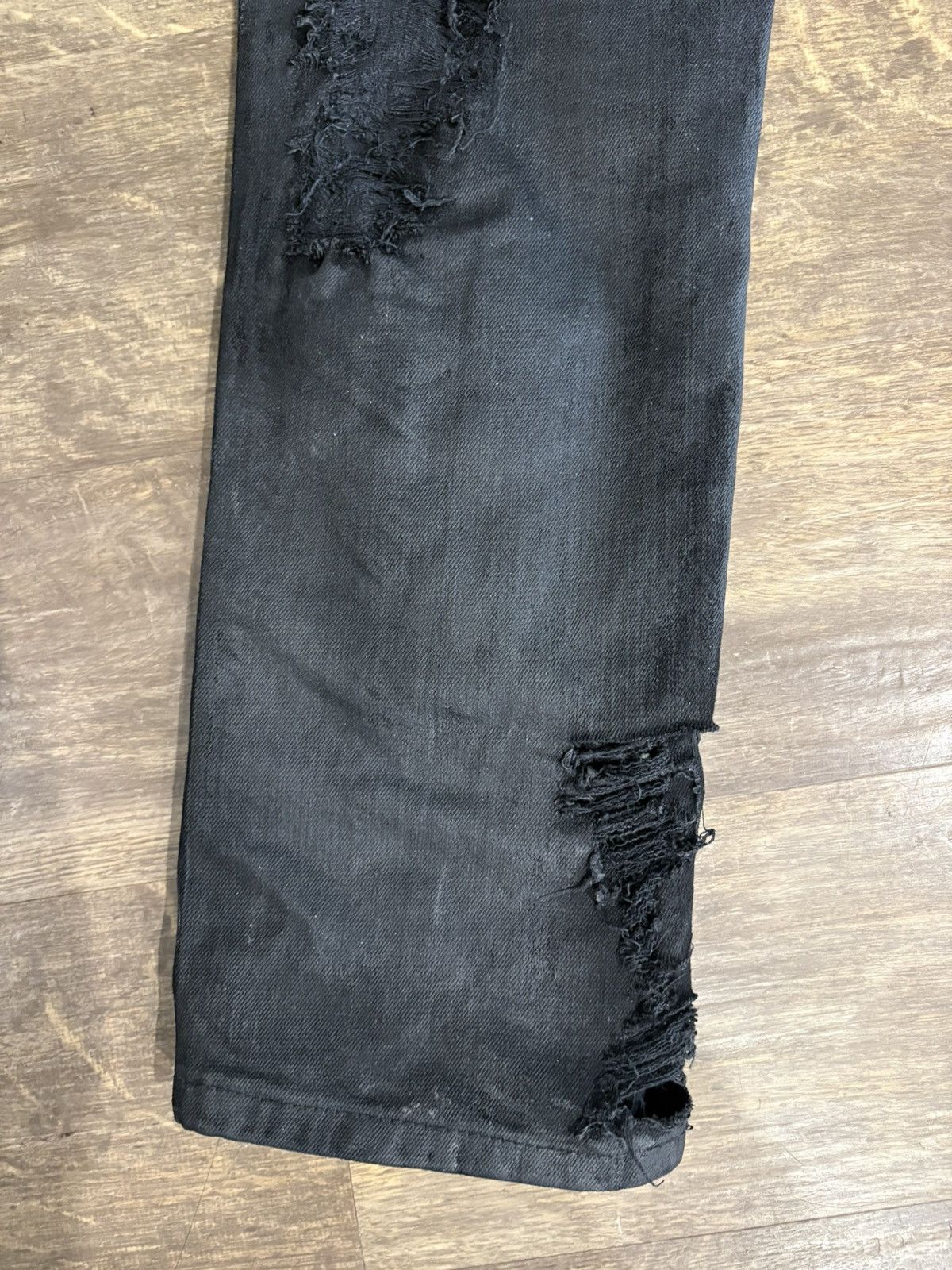 Levi's waxed and distressed levis 511 “slim fit” jeans Size US 32 / EU 48 - 6 Thumbnail