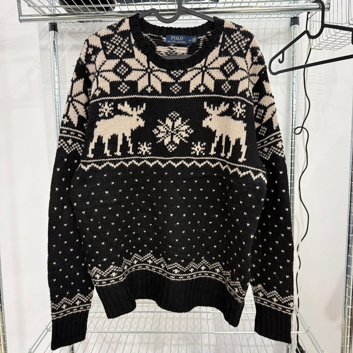 Polo Ralph Lauren Polo Ralph Lauren Nordic Deer Moose sweater Size US L / EU 52-54 / 3 - 1 Thumbnail