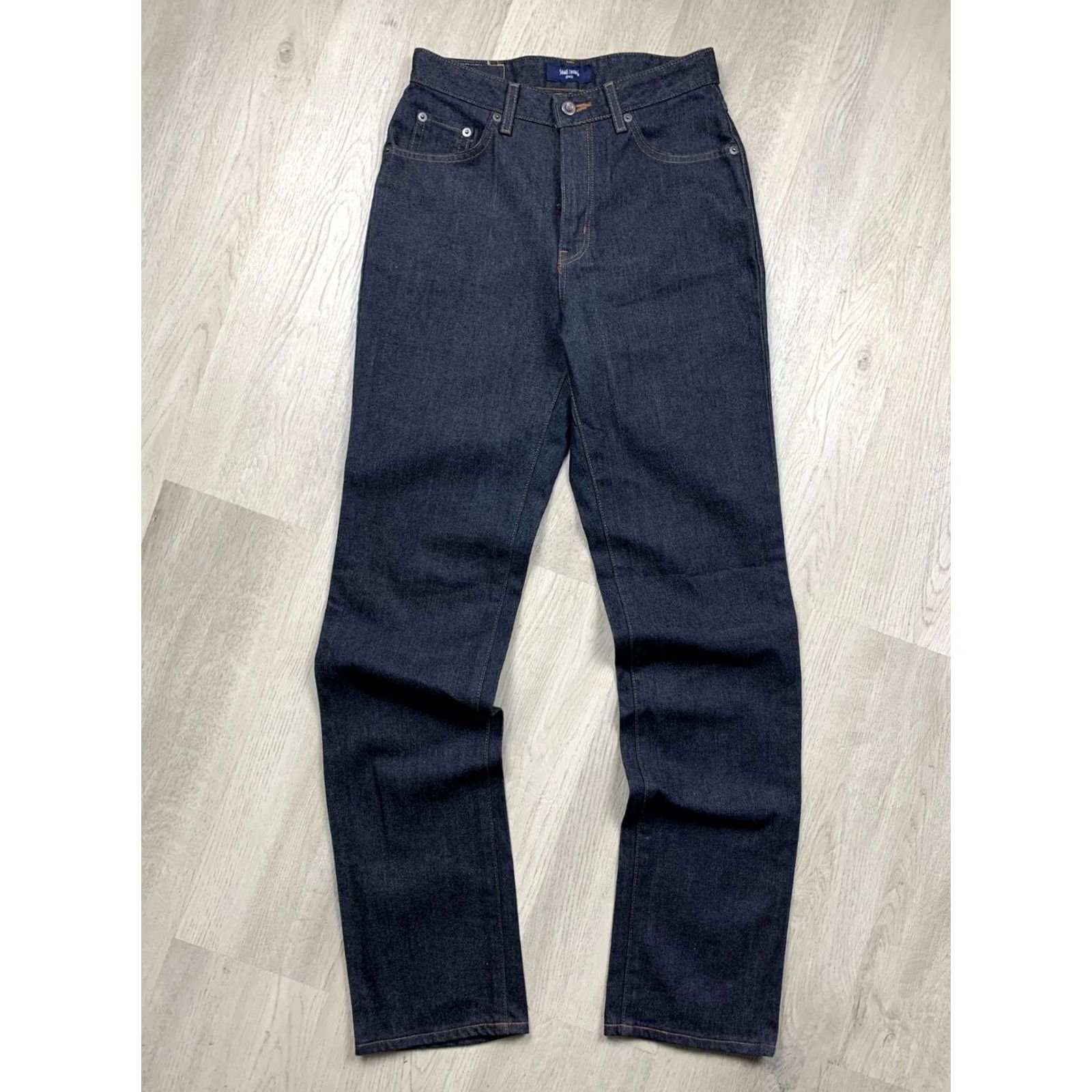 Edwin Edwin Jeans Womens Sophia Size 29 Denim Pants Vintage Blue Regular Fit - 110/85/36 Outseam Inseam Waist Leg Opening, 90s Theme Mens Womens Girls Size 29" - 6 Thumbnail