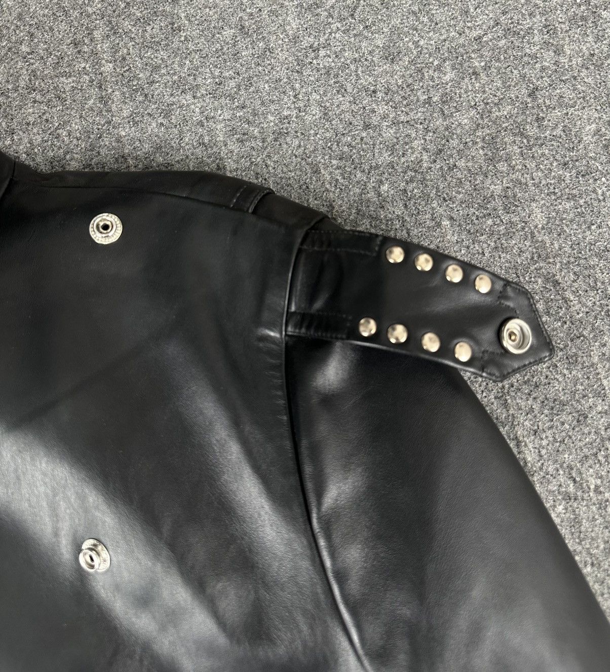 Valentino Valentino - Rockstud Biker Leather Jacket - Embellished Size US L / EU 52-54 / 3 - 11 Thumbnail