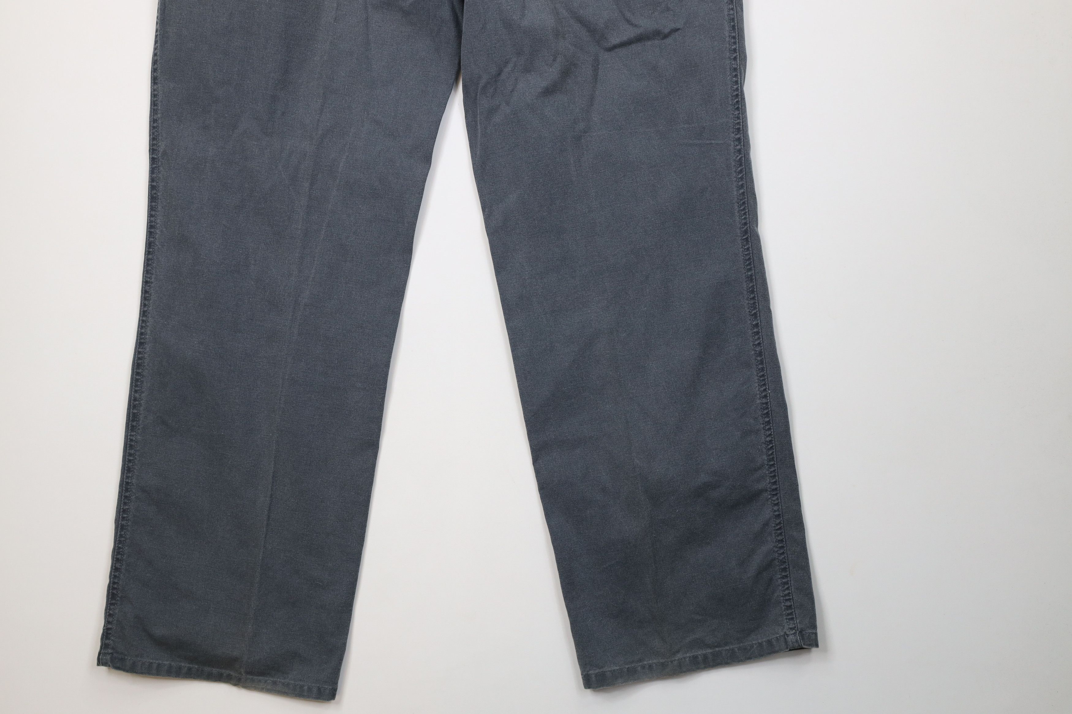 Vintage Vintage 90s Streetwear Stonewash Canvas Wide Leg Pants Size US 38 / EU 54 - 13 Thumbnail