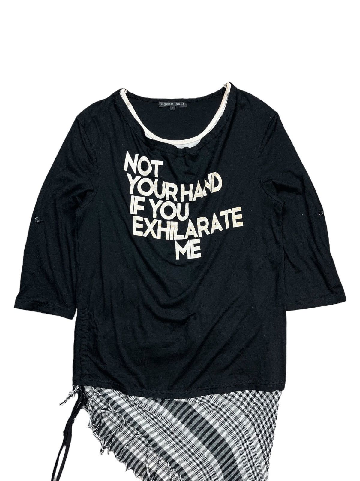 14th Addiction 2000s Agate Label - Layered Keffiyeh Top Size US M / EU 48-50 / 2 - 3 Thumbnail
