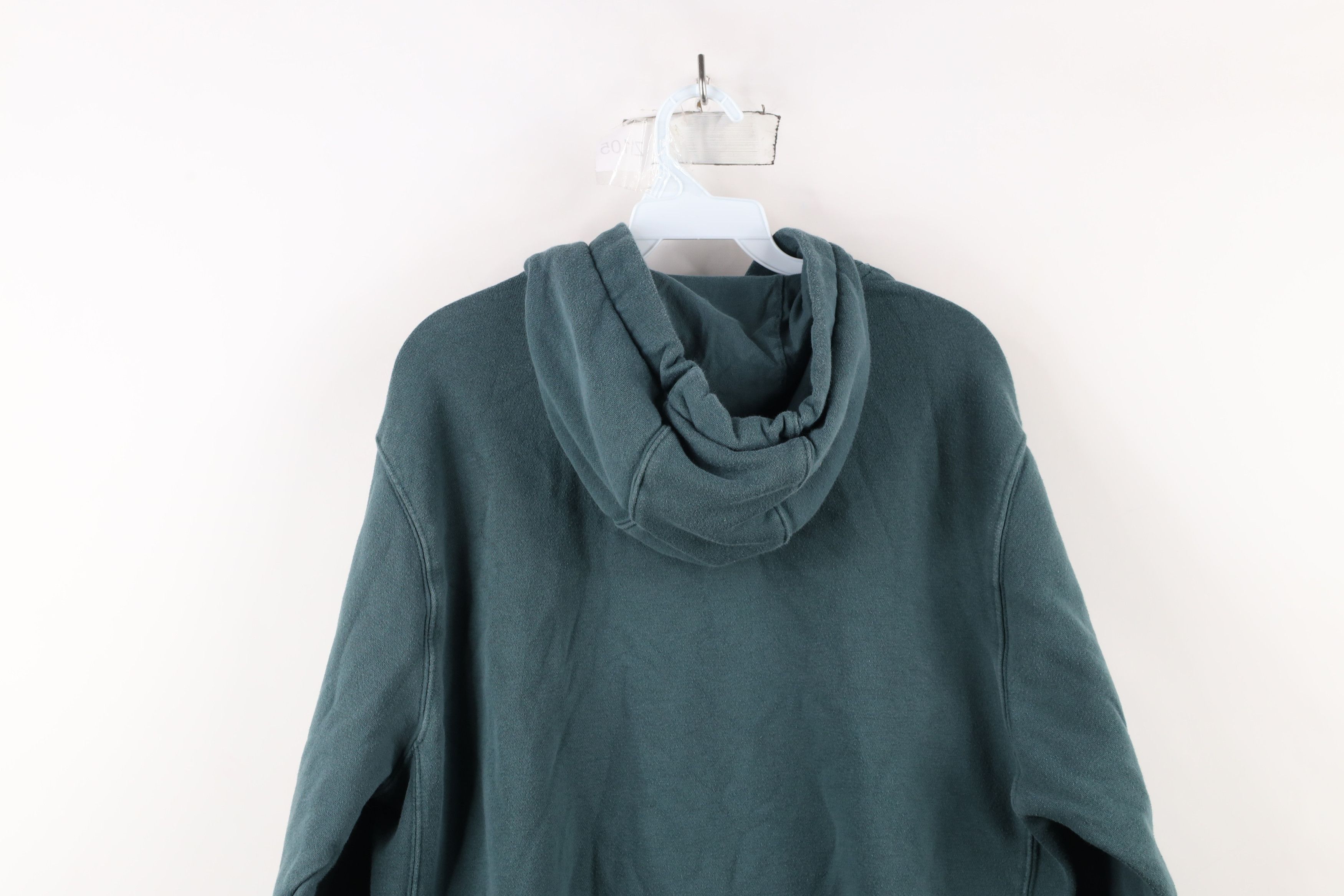 Nike × Vintage Vintage Nike Sportswear Scott Mini Swoosh Hoodie Green Size US M / EU 48-50 / 2 - 9 Thumbnail