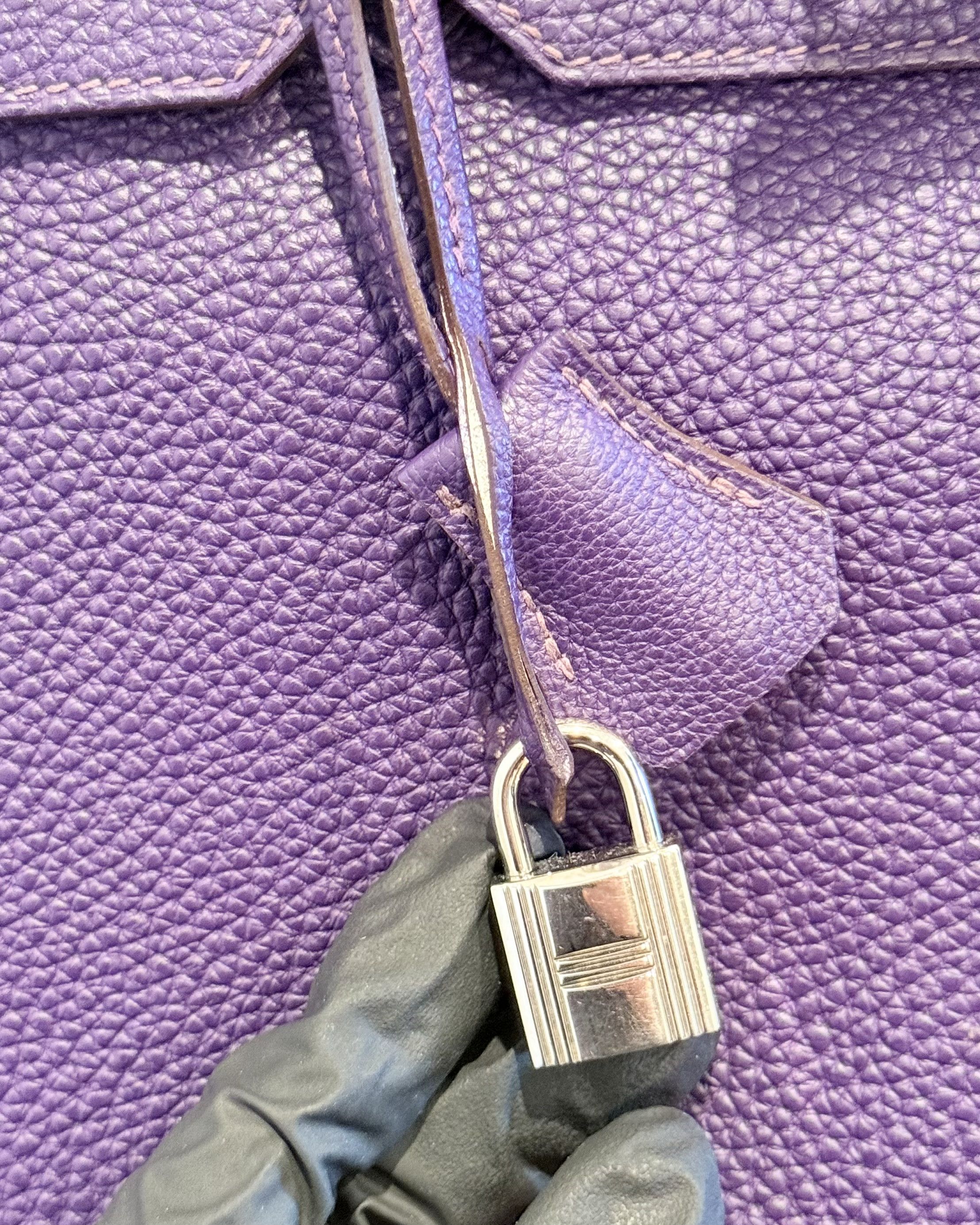 Hermes Hermes Togo Birkin 35 Iris Size ONE SIZE - 8 Thumbnail
