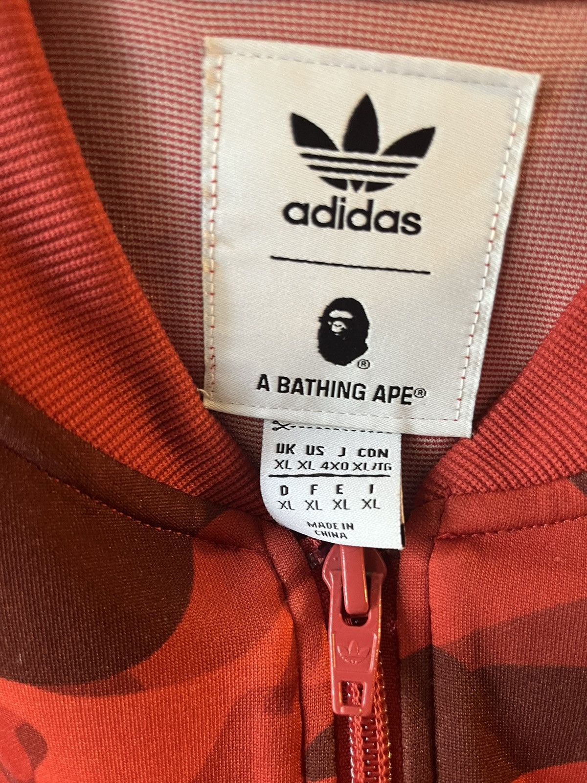 Adidas Bape Bape x Adidas Track Jacket Grailed