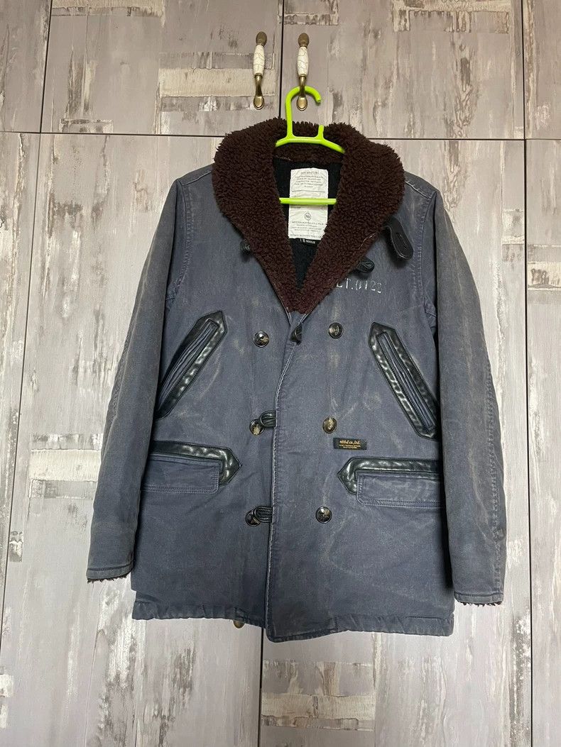 NBHD Distressed Cotton Workwear Coat