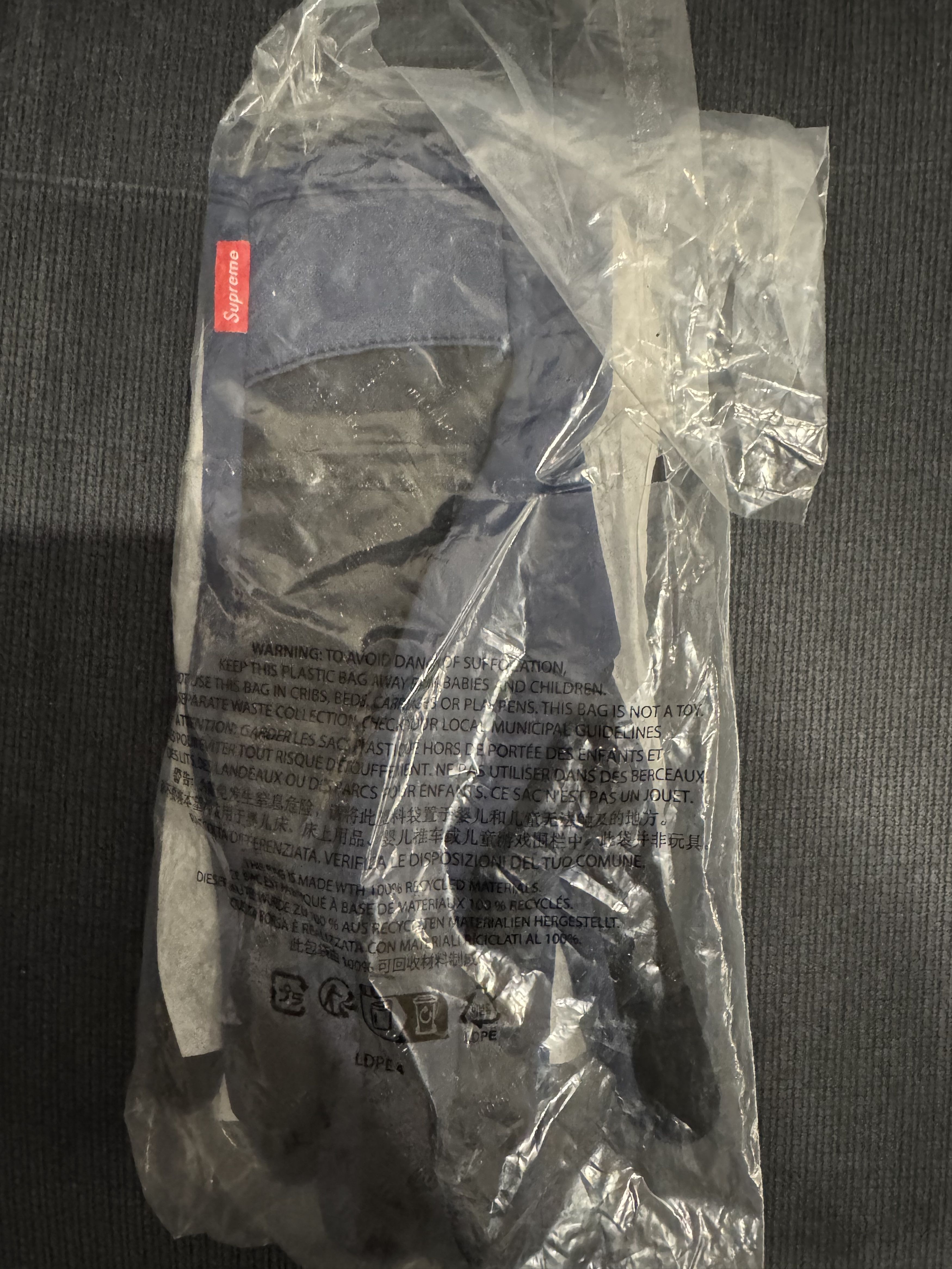 Supreme Windstopper Gloves navy Size 34 - 5 Thumbnail