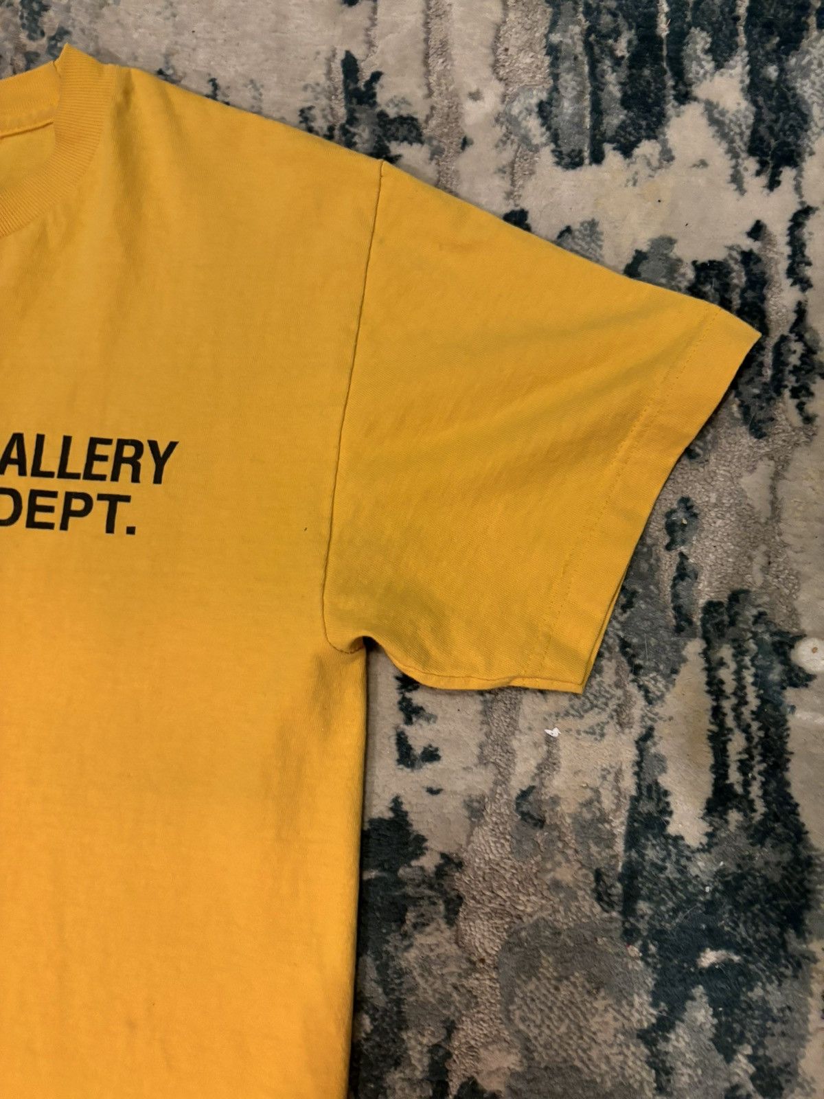 Gallery Dept. Gallery Dept tee Orange/ black Size US S / EU 44-46 / 1 - 3 Thumbnail