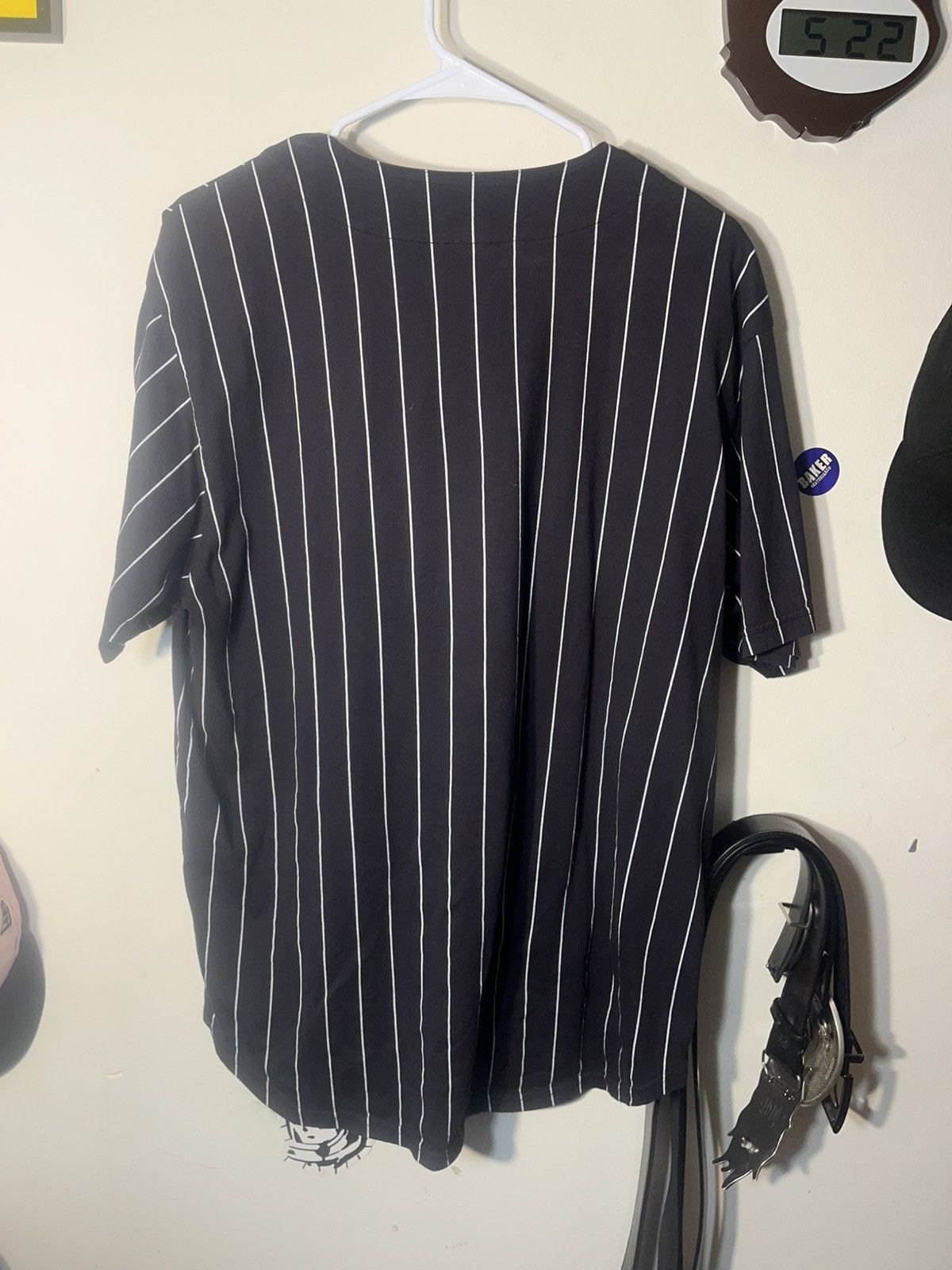 Supreme Supreme SS19 Love Hate Baseball Jersey Medium Men’s Size US M / EU 48-50 / 2 - 2 Thumbnail