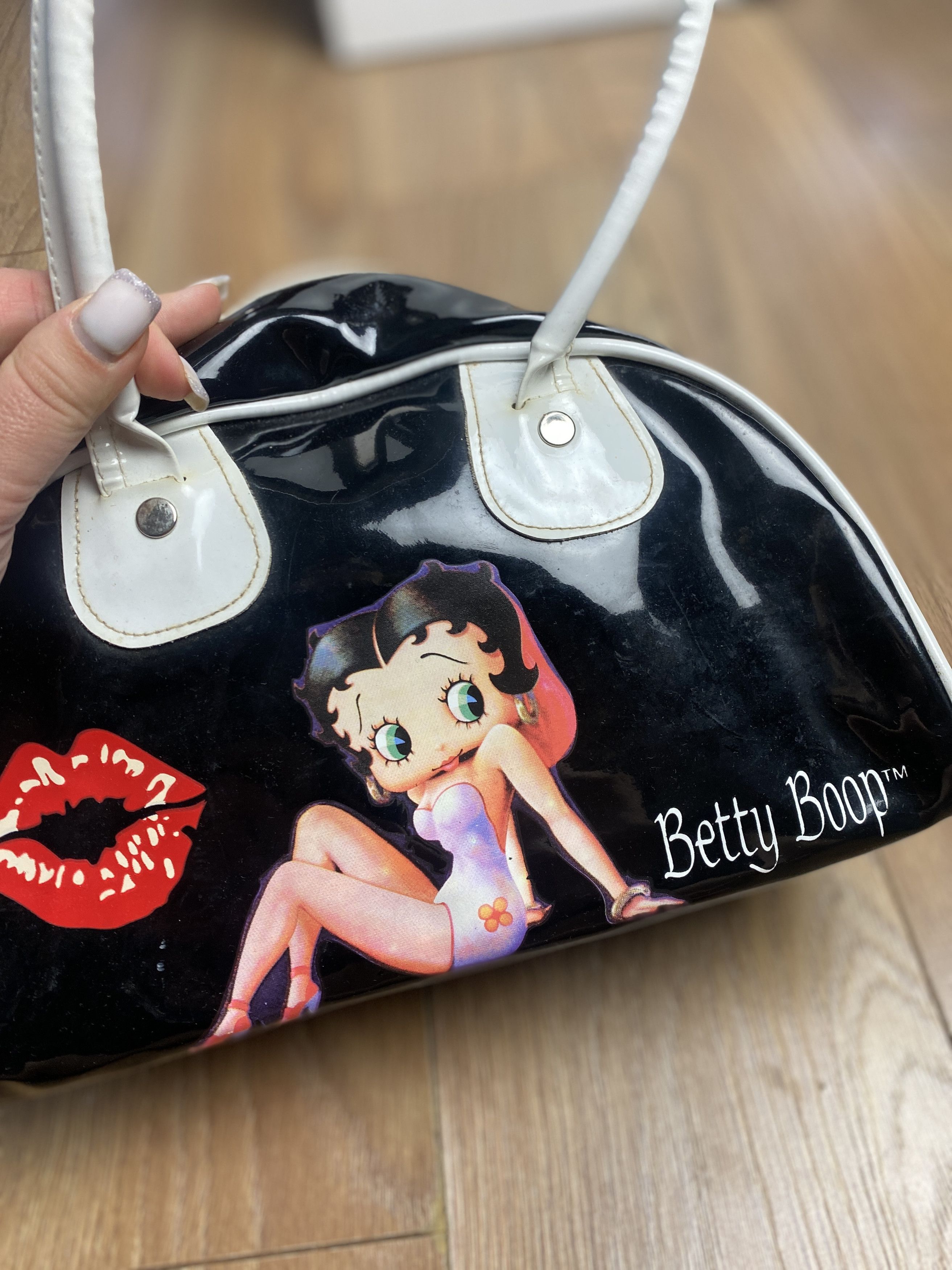 Vintage Vintage Betty Boop handle bag y2k 00s Size ONE SIZE - 2 Thumbnail
