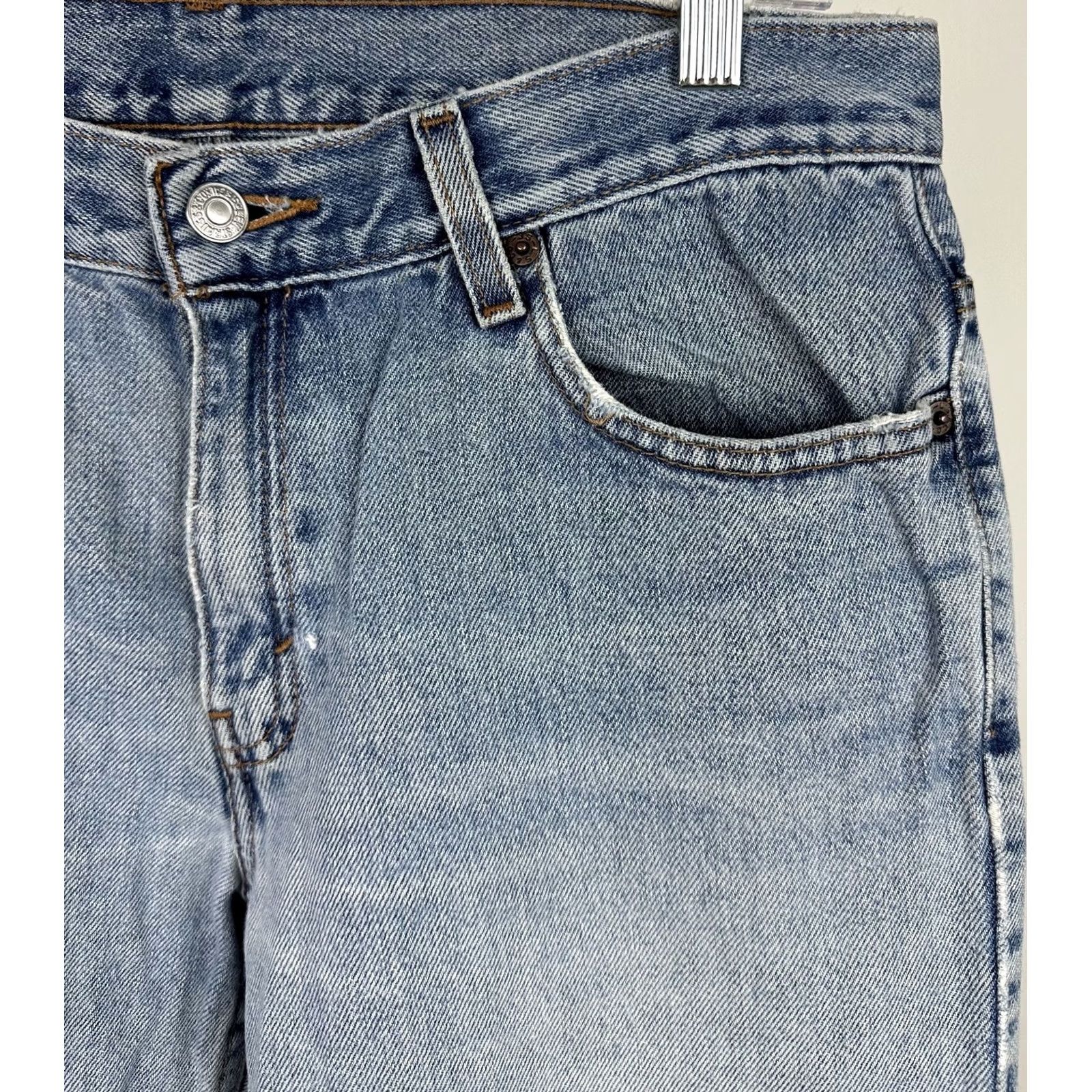 Levi's VINTAGE Levi's 505 Jeans Womens M Jeans Slim Mid Rise Blue 80s 90s Distressed Jeans Womens Mens? Size 32" / US 10 / IT 46 - 5 Thumbnail