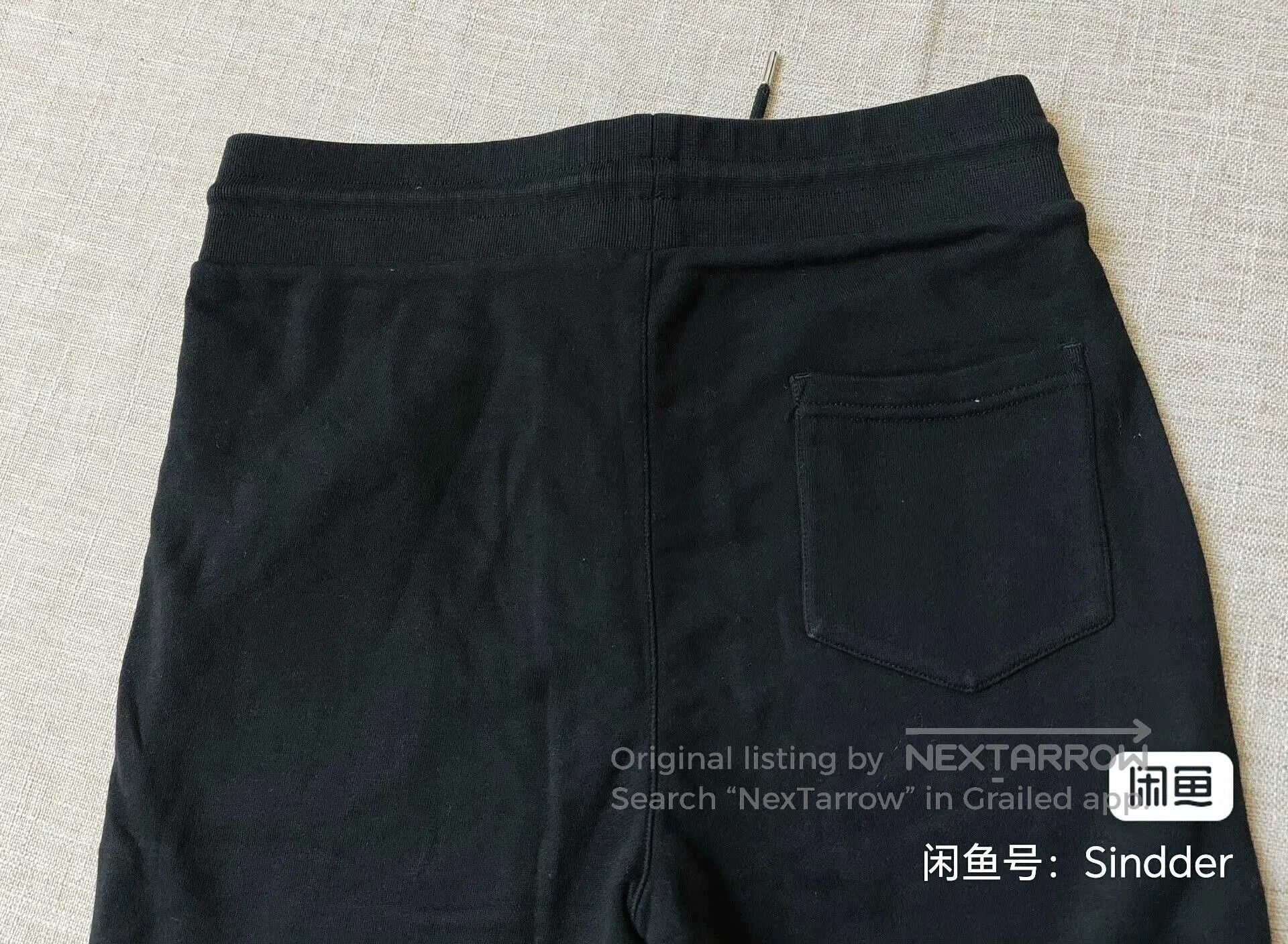 Moncler Men's Black Sweatpants.