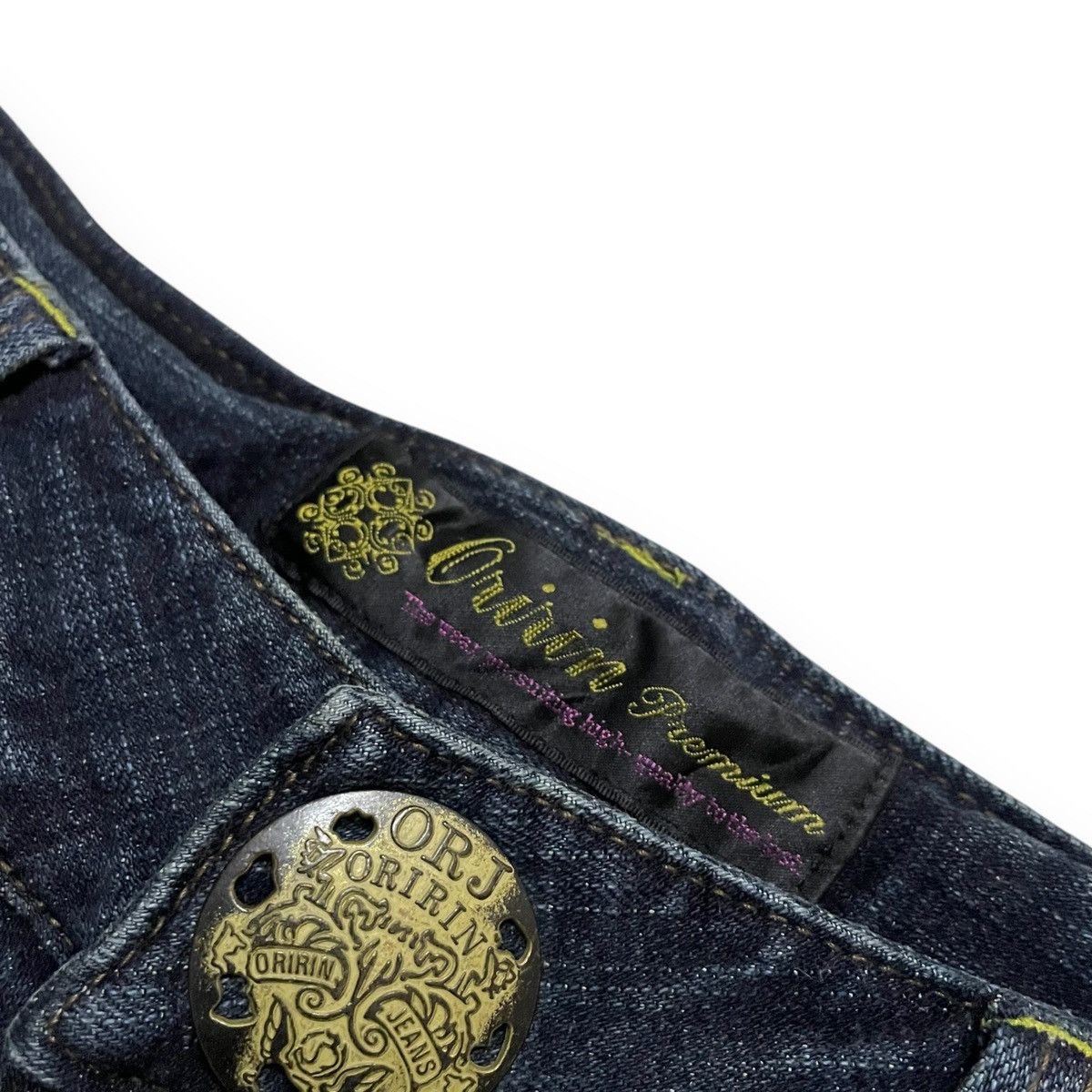 If Six Was Nine Rare Collection Loose Flared Y2K Acne Asid Wash Denim Size US 30 / EU 46 - 6 Thumbnail