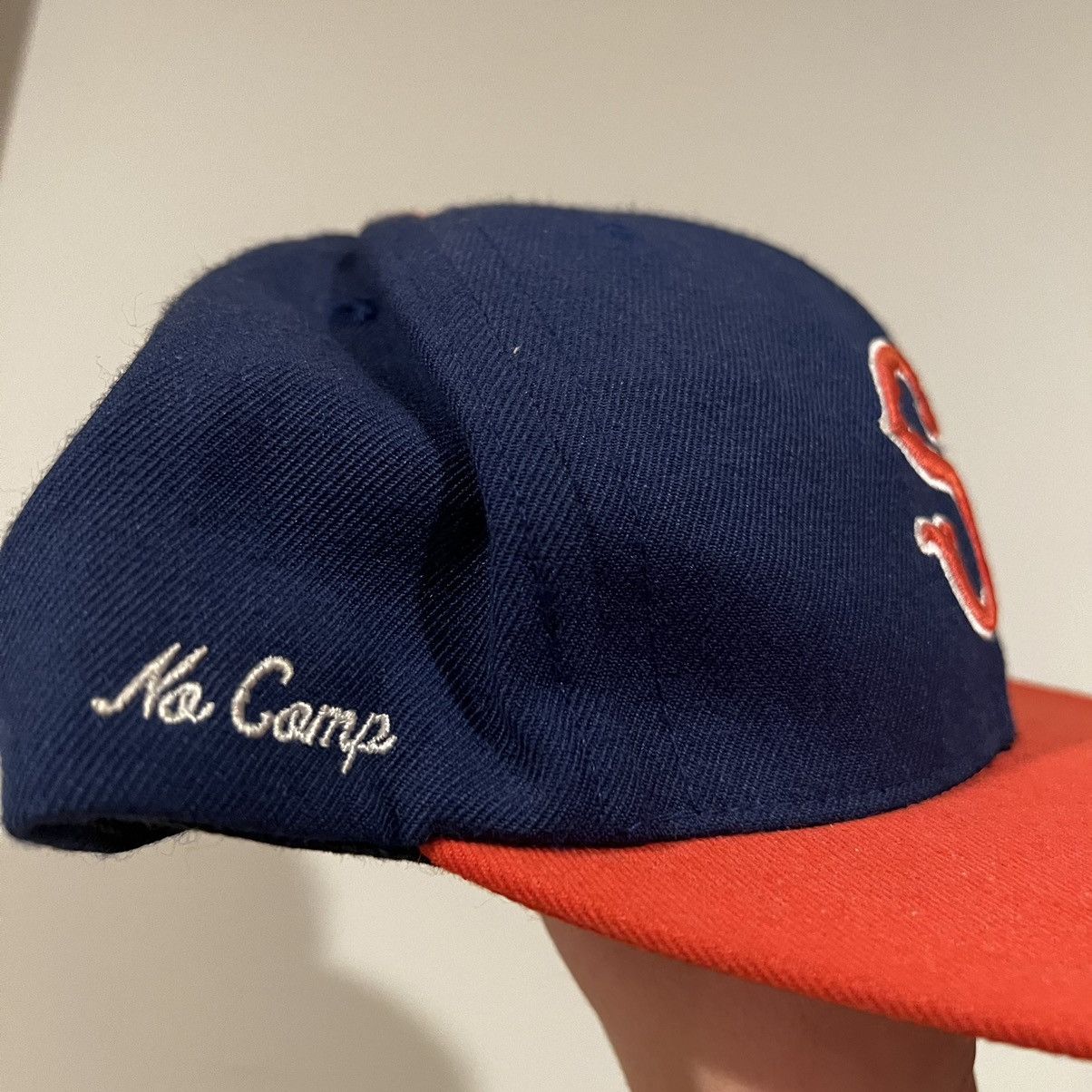Supreme Supreme No Comp S Logo SnapBack Hat Size ONE SIZE - 4 Thumbnail