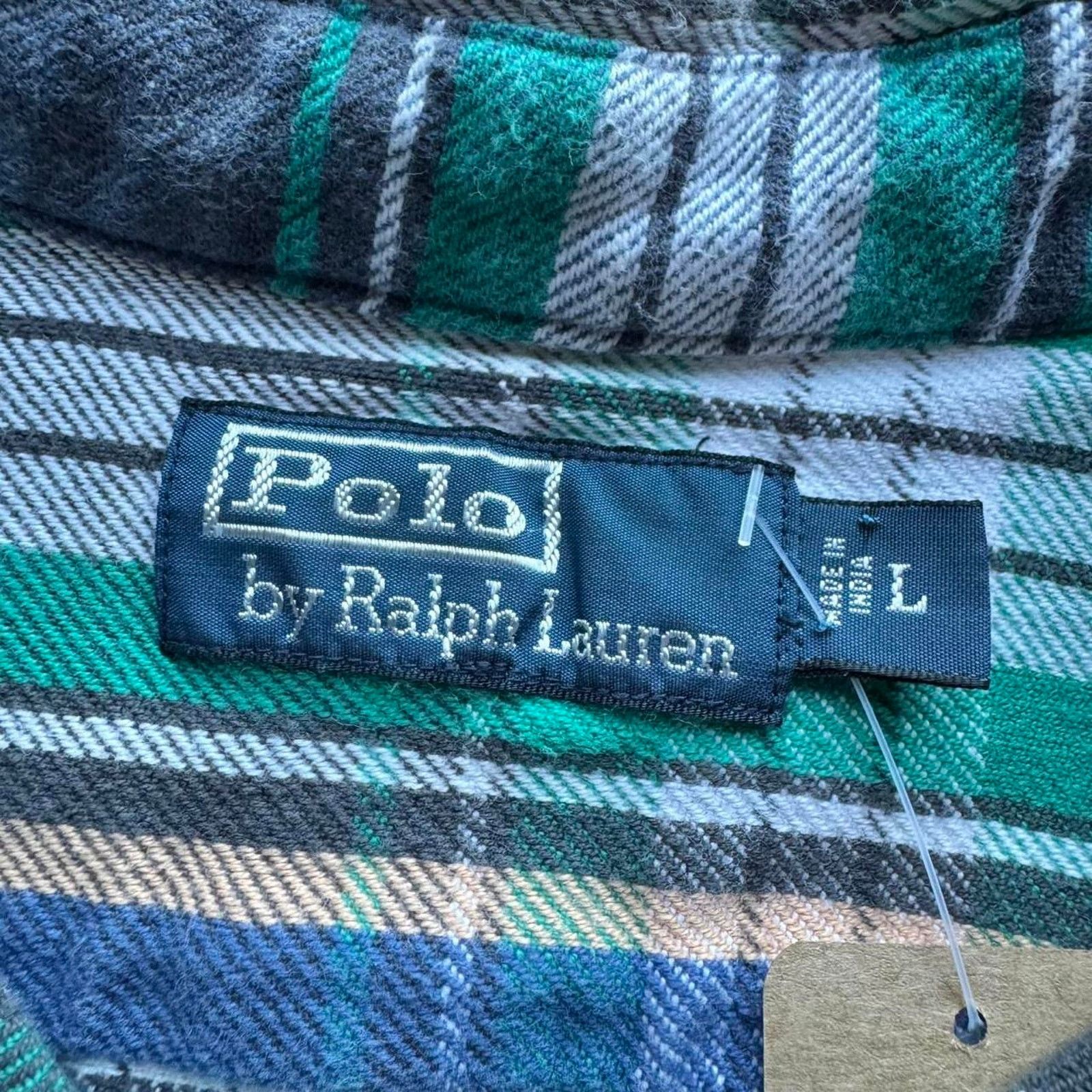 Polo Ralph Lauren 90s Plaid Cotton Polo Ralph Lauren Button Up Shirt Size US M / EU 48-50 / 2 - 4 Thumbnail