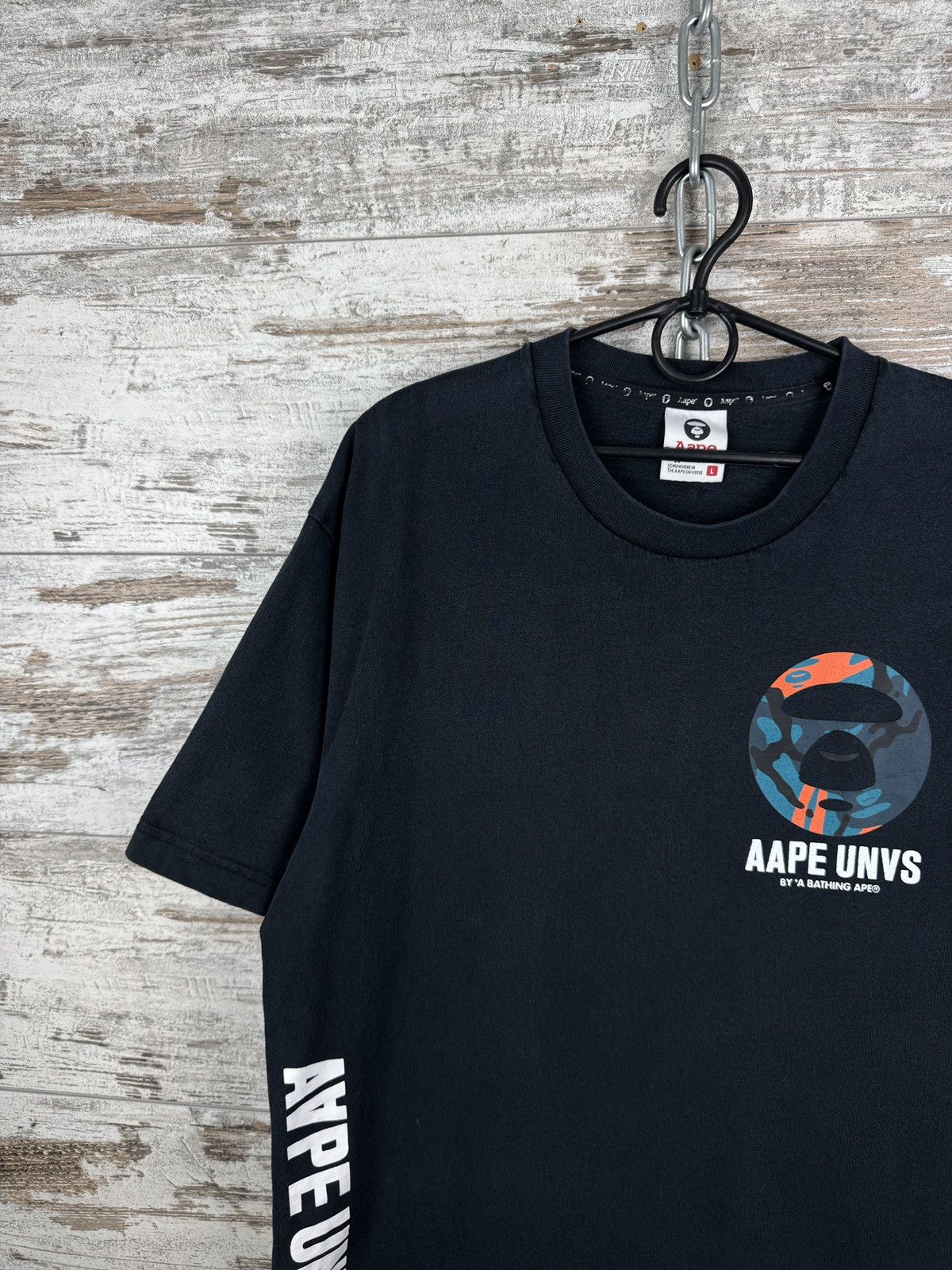 Aape Mens Vintage Aape by A Bathing Ape T-shirt japan tee logo Size US L / EU 52-54 / 3 - 3 Thumbnail