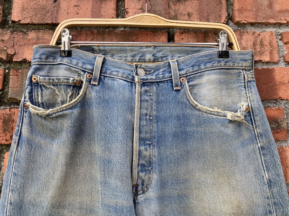 Levi's Vintage Clothing W34x30 vintage levi's 501 made in USA faded Size US 34 / EU 50 - 4 Thumbnail