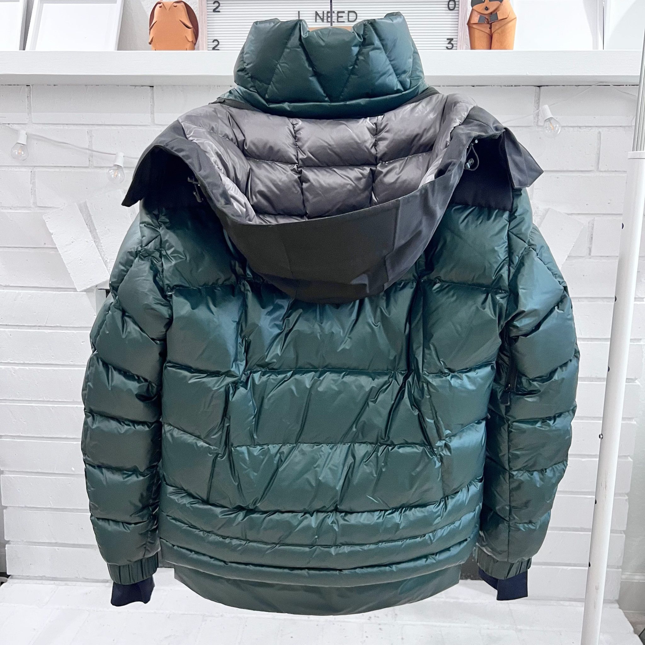 Moncler Moncler Grenoble Valberg Down Ski Technical Hooded Jacket Size US L / EU 52-54 / 3 - 8 Thumbnail
