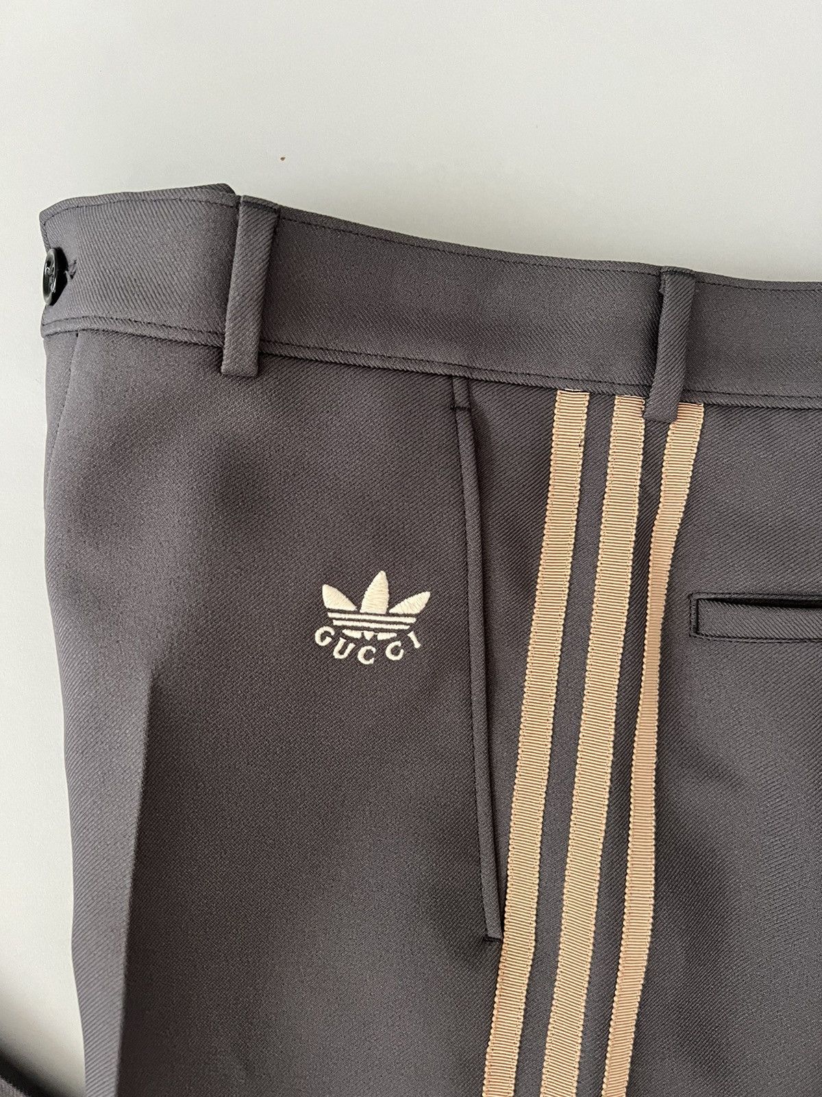 Adidas × Gucci Gucci x Adidas Fluid Drill Pants Size US 34 / EU 50 - 5 Thumbnail