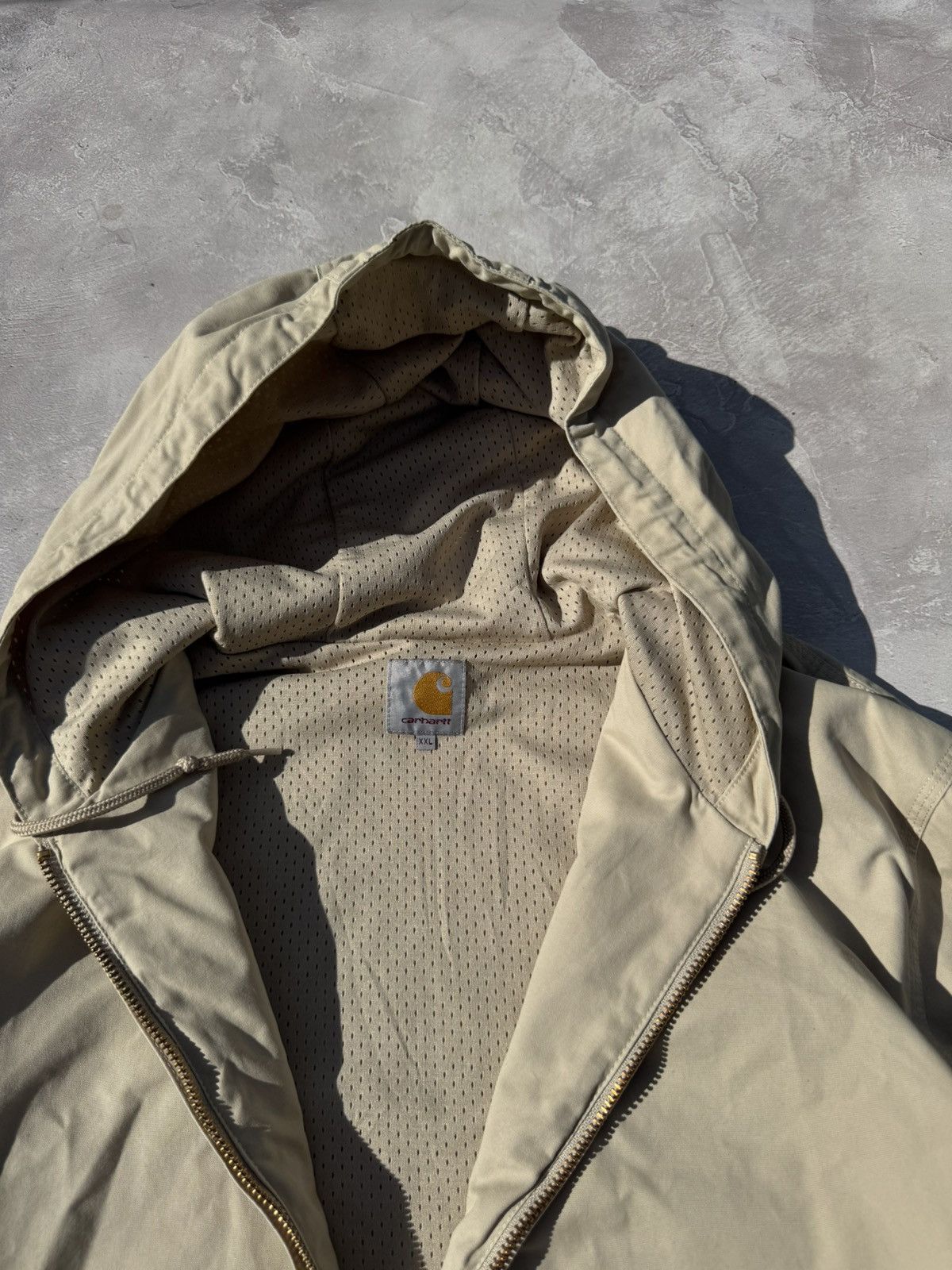 Carhartt Vintage Carhart Active Jacket Lightweight Beige Size US XXL / EU 58 / 5 - 9 Thumbnail
