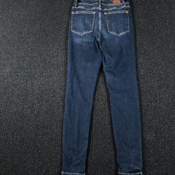 Vintage Judy Blue Skinny Jeans Womens 25 Dark Wash Denim JB82253DK High Rise Size 42" / US 20 - 4 Thumbnail