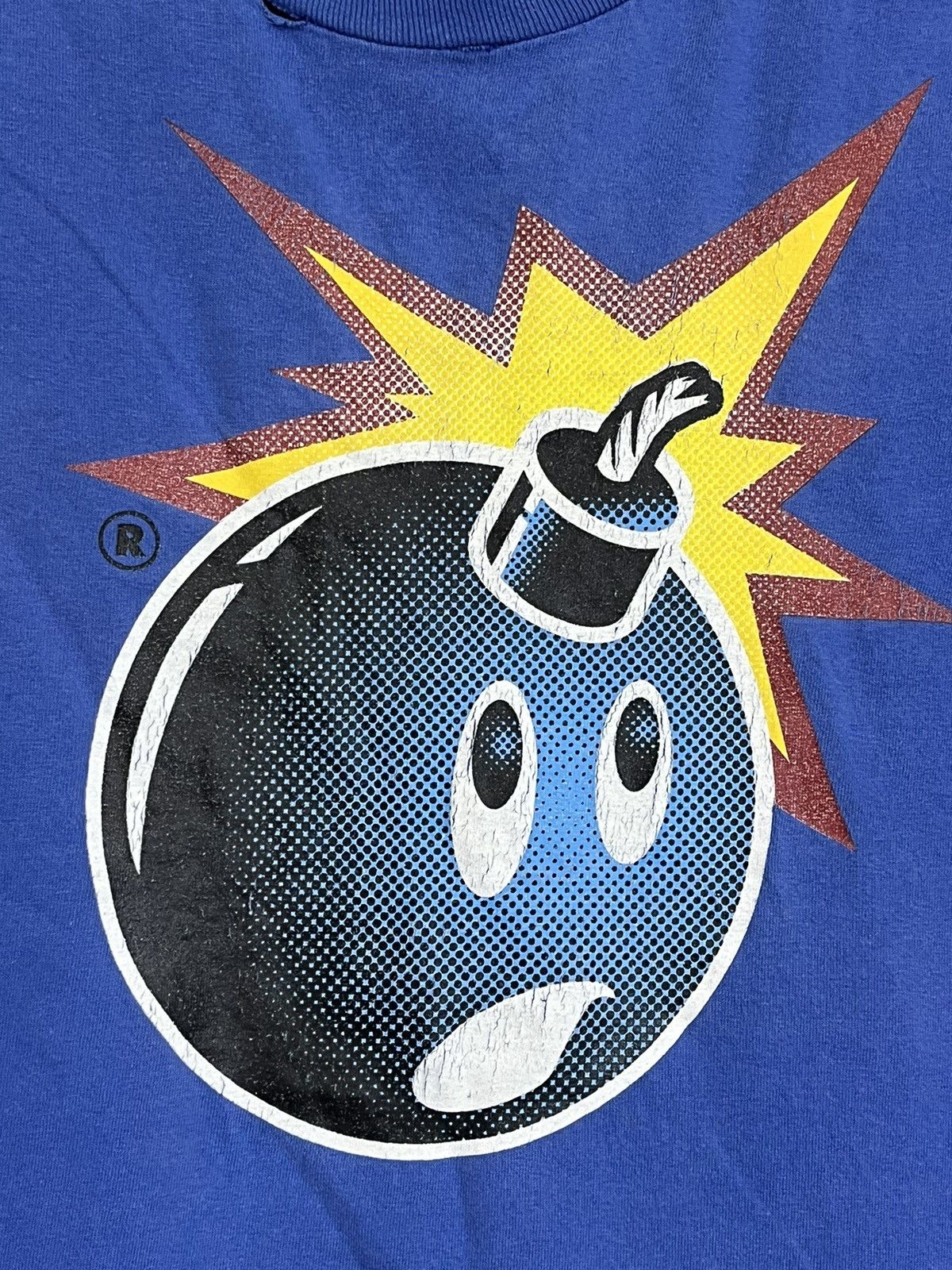 The Hundreds DISTRESSED🔥THE HUNDREDS BLUE FADED TEE SHIRT Size US L / EU 52-54 / 3 - 3 Thumbnail