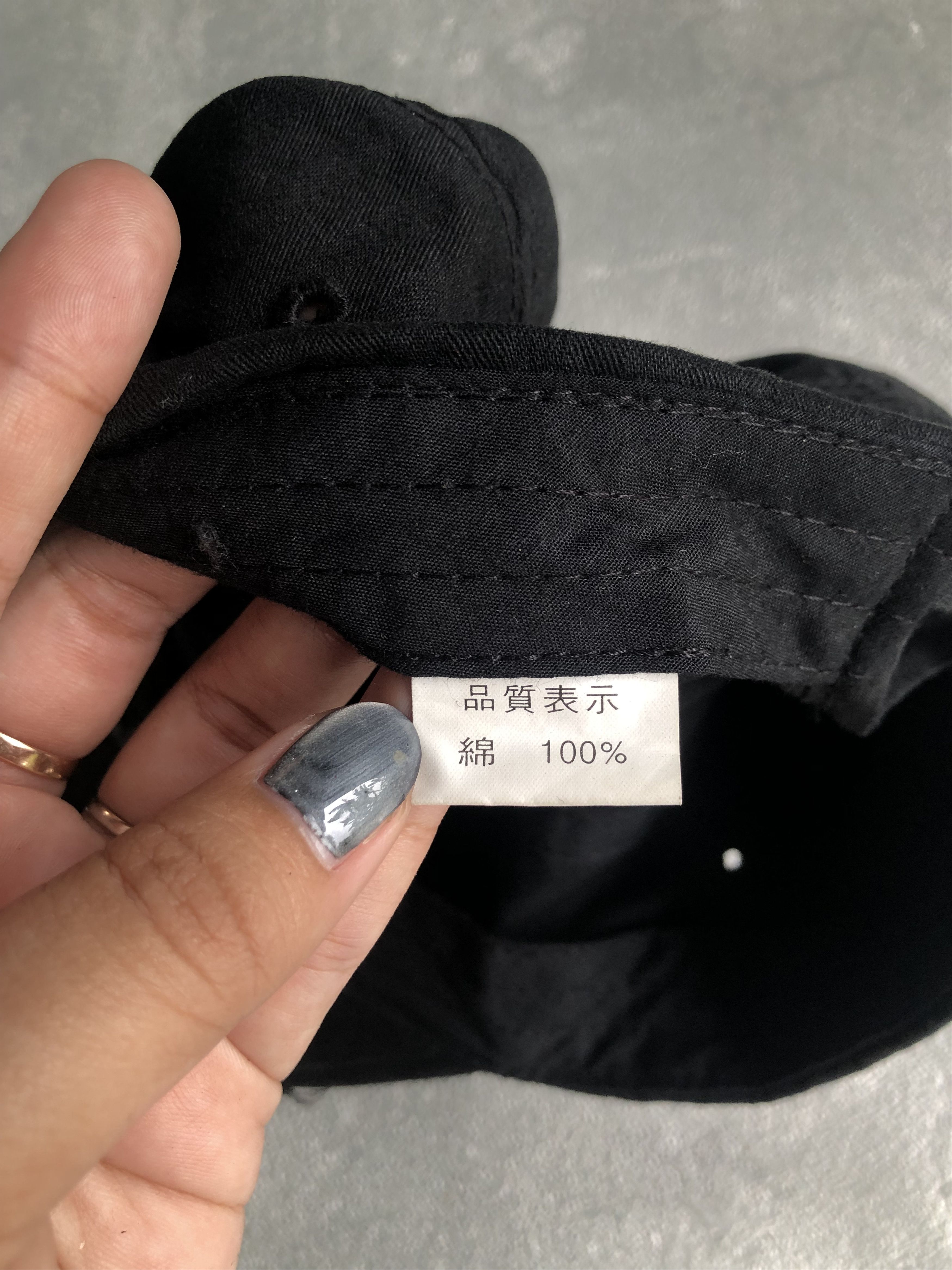 Japanese Brand Gothic Skull Studded Hat Distressed Japanese Style Size ONE SIZE - 5 Thumbnail