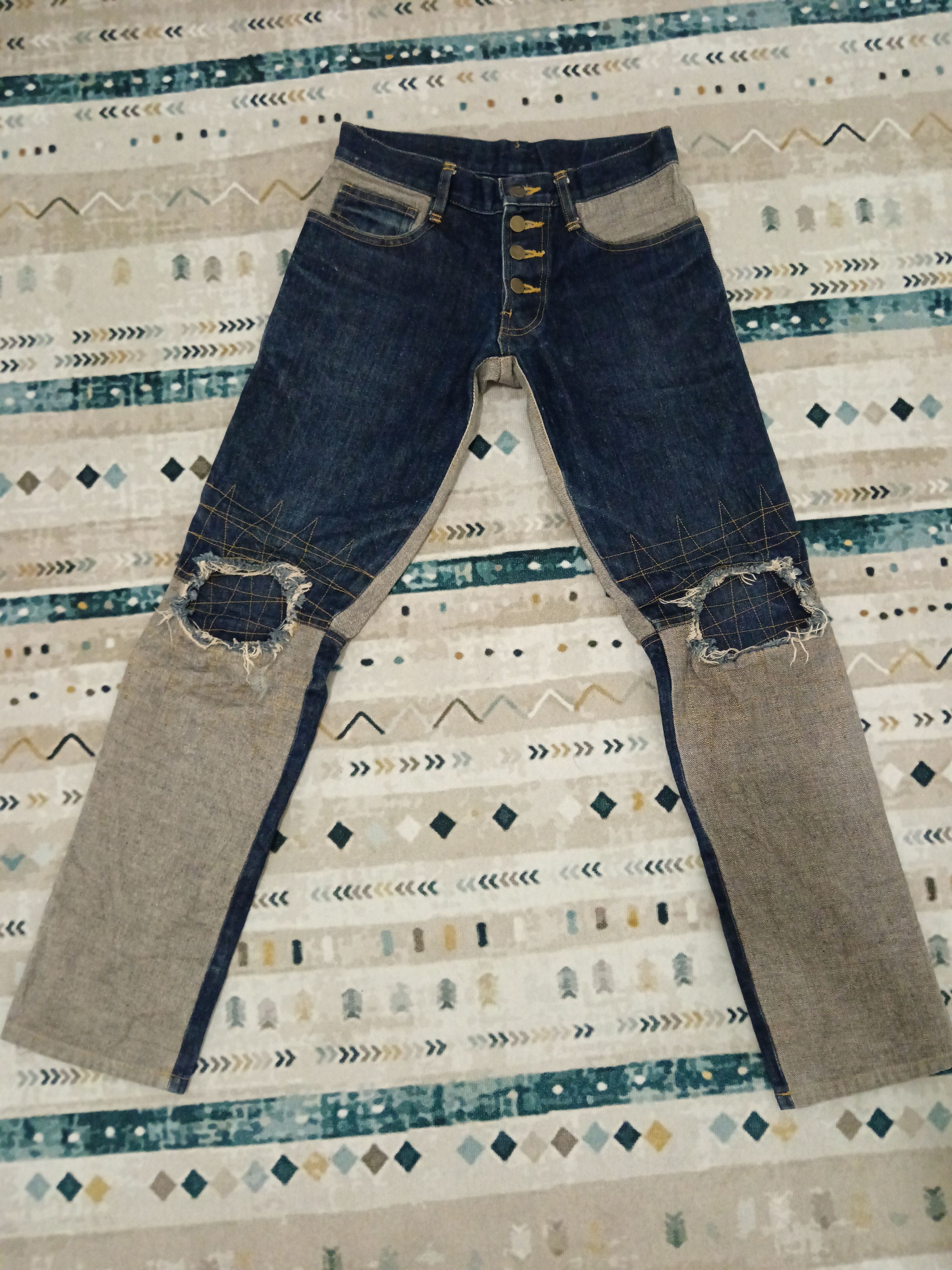 Christopher Nemeth Vintage CHRISTOPHER NEMETH raw denim jeans size 29 Size US 29 - 2 Thumbnail