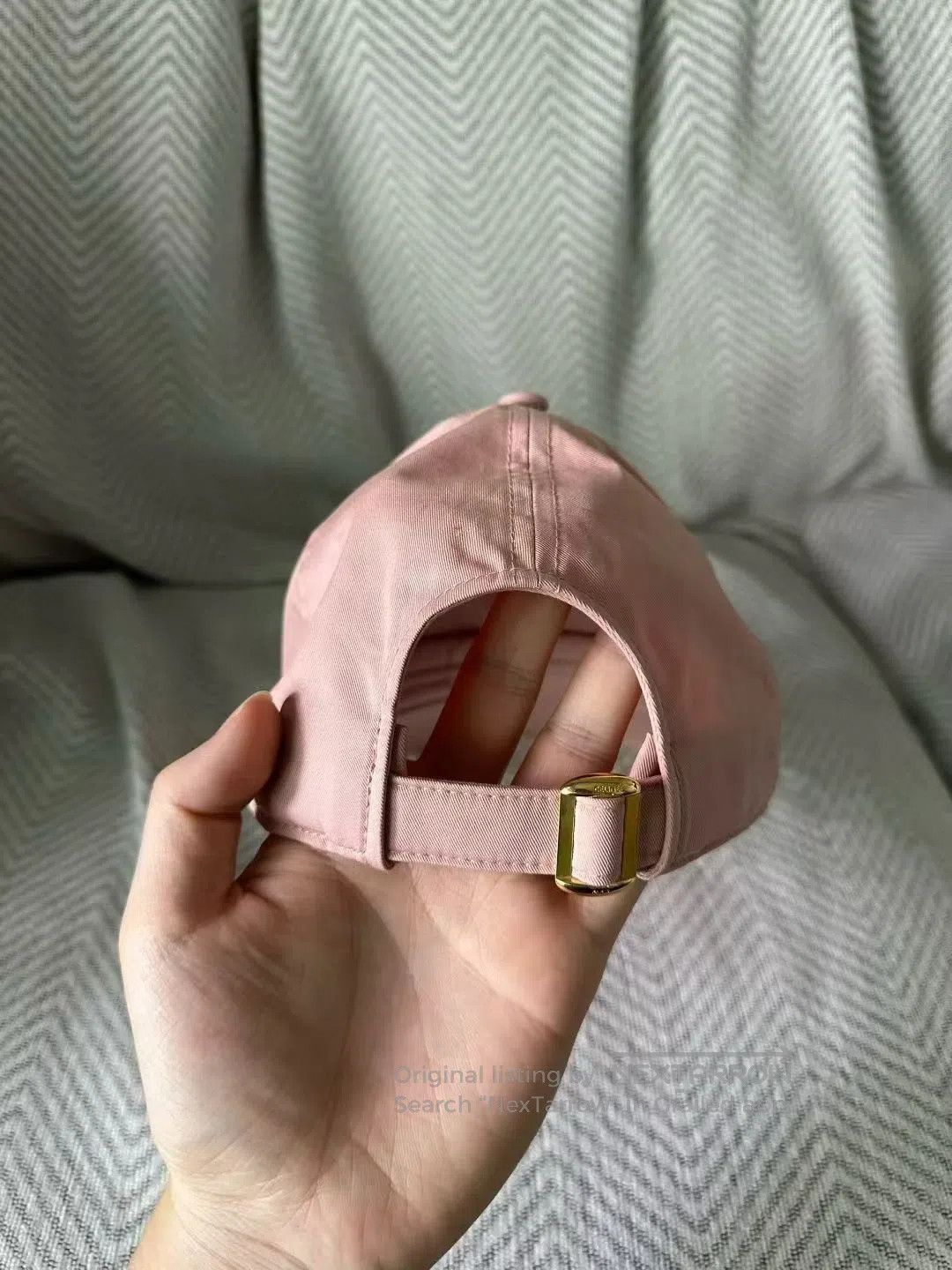 Celine CELINE size S Pink Big C Baseball Cap| Size ONE SIZE - 3 Thumbnail