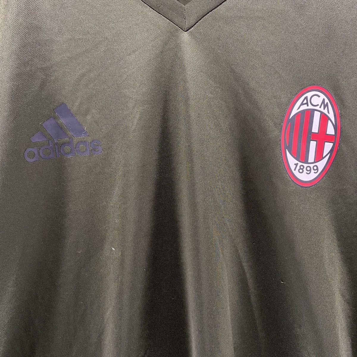 Adidas × Vintage AC Milan Vintage Training Soccer Football Jersey Kit Adidas Size US XL / EU 56 / 4 - 3 Thumbnail