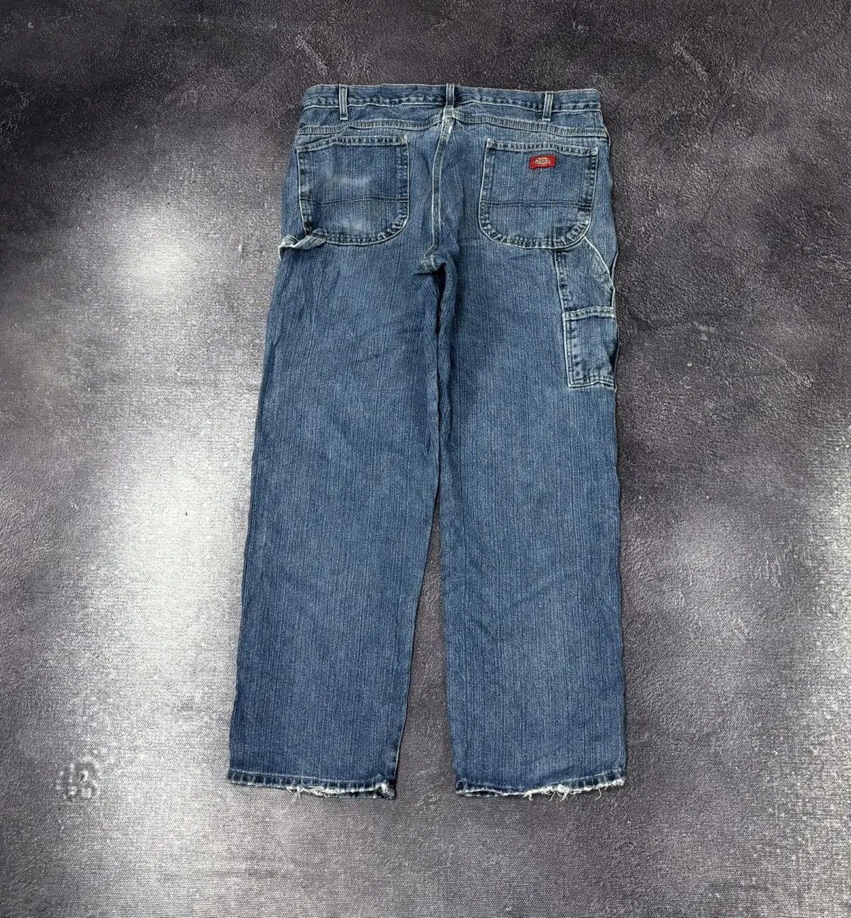 Dickies × Vintage Vintage Dickies USA Blue Work Denim Baggy Jeans Size US 38 / EU 54 - 1 Thumbnail