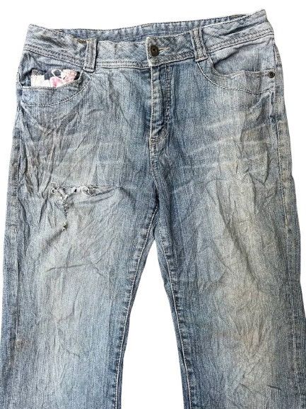 Japanese Brand VINTAGE JAPANESE BRAND RARE DISTRESSED STYLE Size US 34 / EU 50 - 2 Thumbnail
