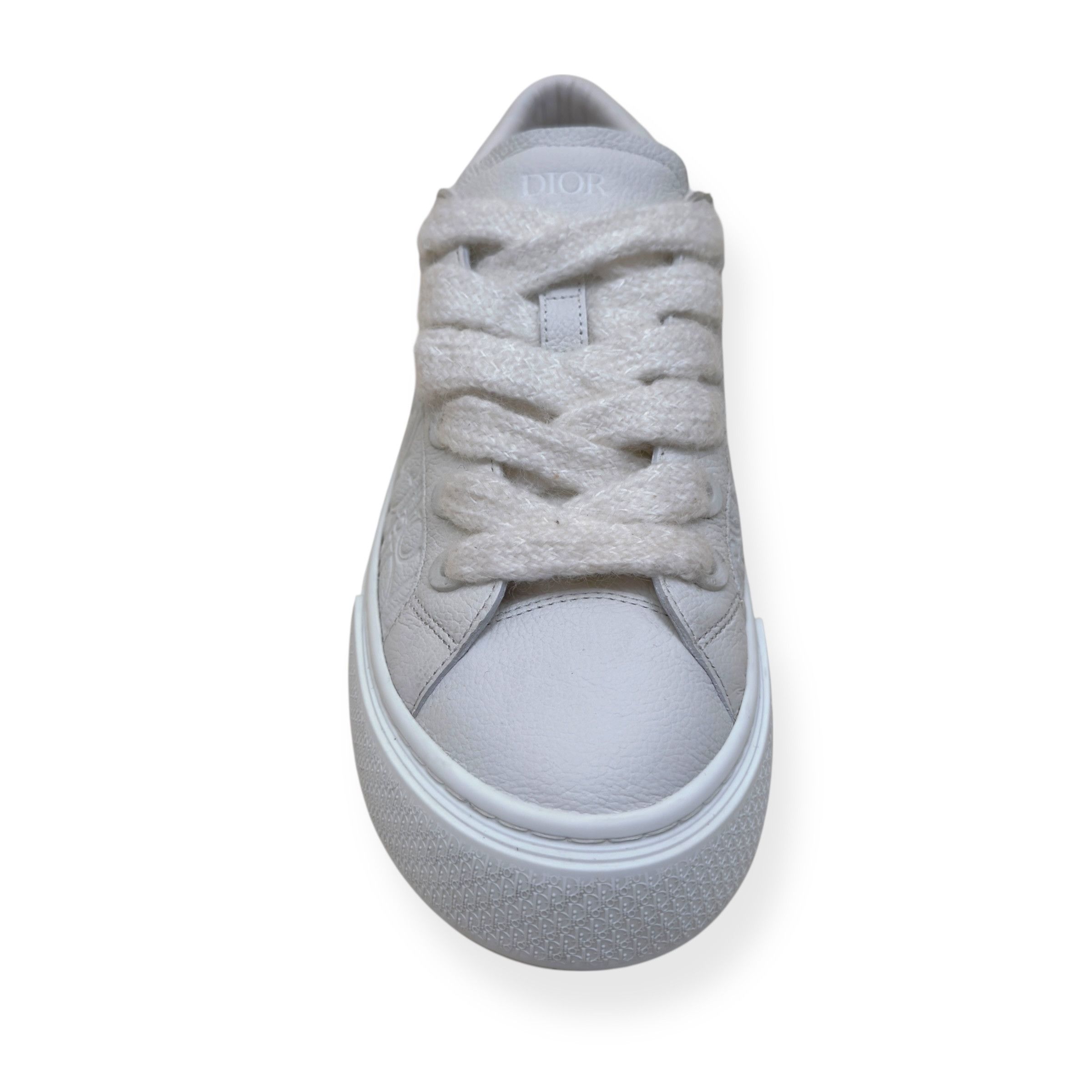 Dior DIOR B33 OBLIQUE LEATHER SPIN SNEAKER WHITE 45 / UK11 Size US 12 / EU 45 - 2 Thumbnail