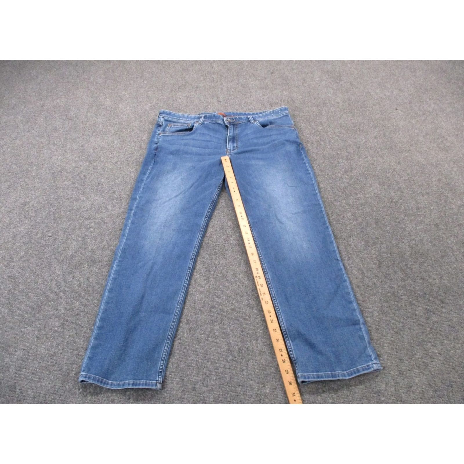 Tommy Bahama Tommy Bahama Jeans Mens 40 X 30 Blue Denim Straight Stretch Casual Relaxed Size US 40 / EU 56 - 3 Thumbnail