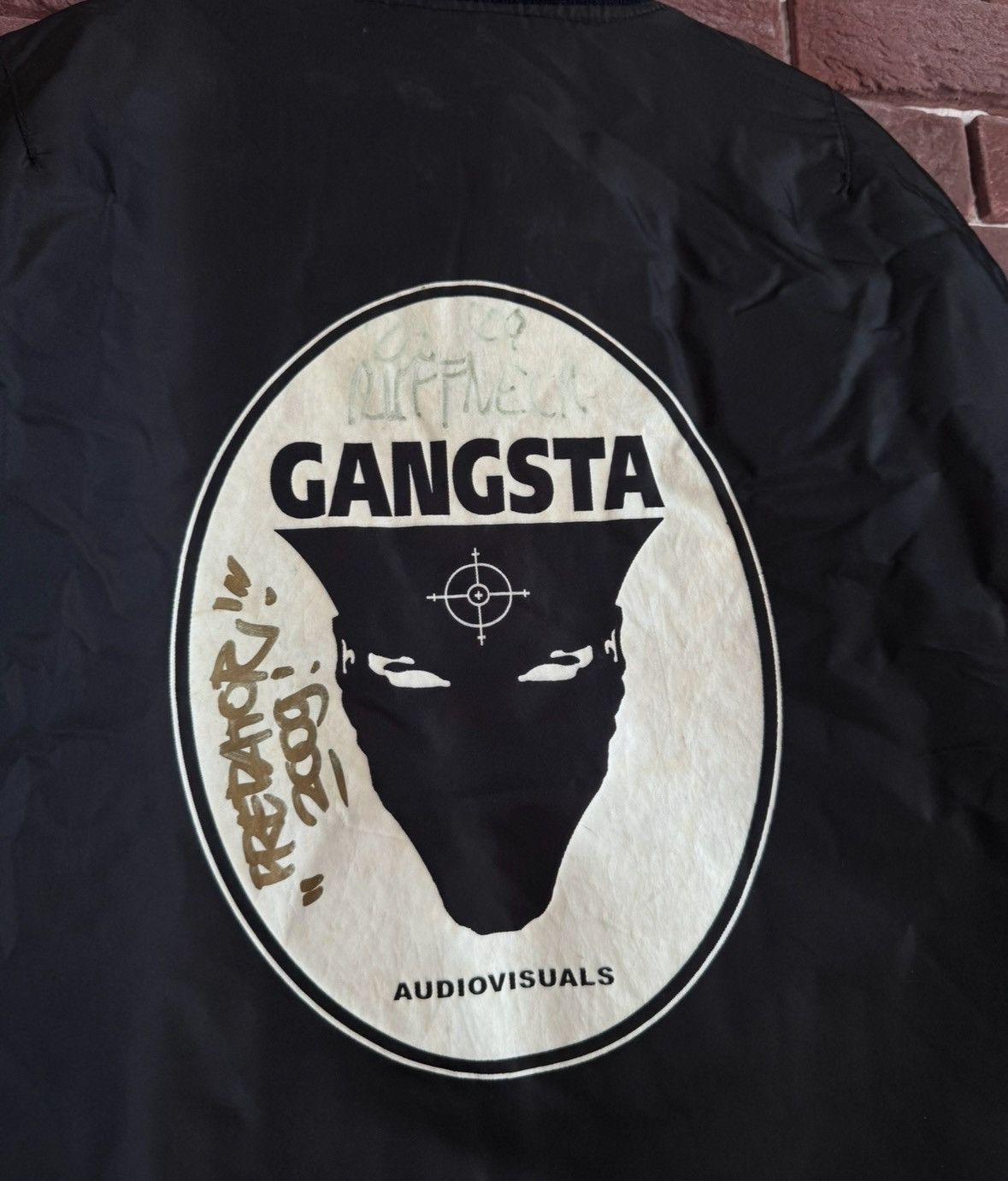 Thunderdome Rare 90s Ruffneck Gangsta Bomber Jacket Gabber Hardcore XL Size US XL / EU 56 / 4 - 6 Thumbnail