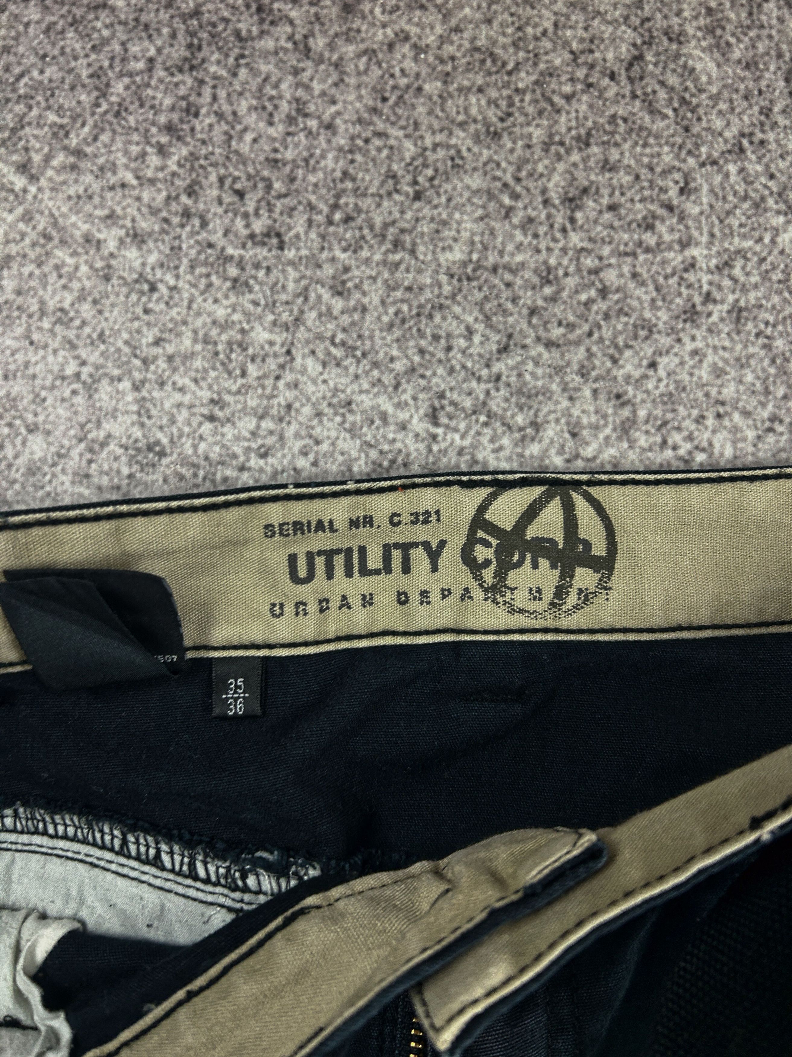 Hysteric Glamour Rick Owens Raf Simons Balenci Style Washed Cargo Jeans 90s Size US 34 / EU 50 - 6 Thumbnail