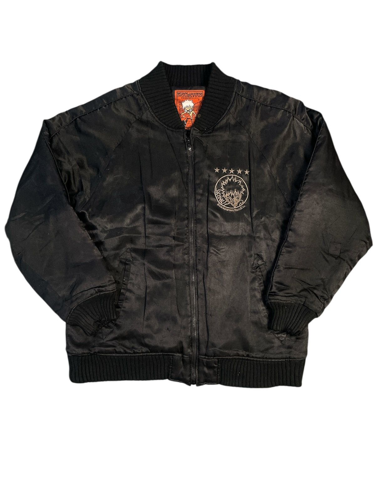 Japanese Brand Vintage Punk Mischievous Bomber Jacket Size US L / EU 52-54 / 3 - 1 Thumbnail