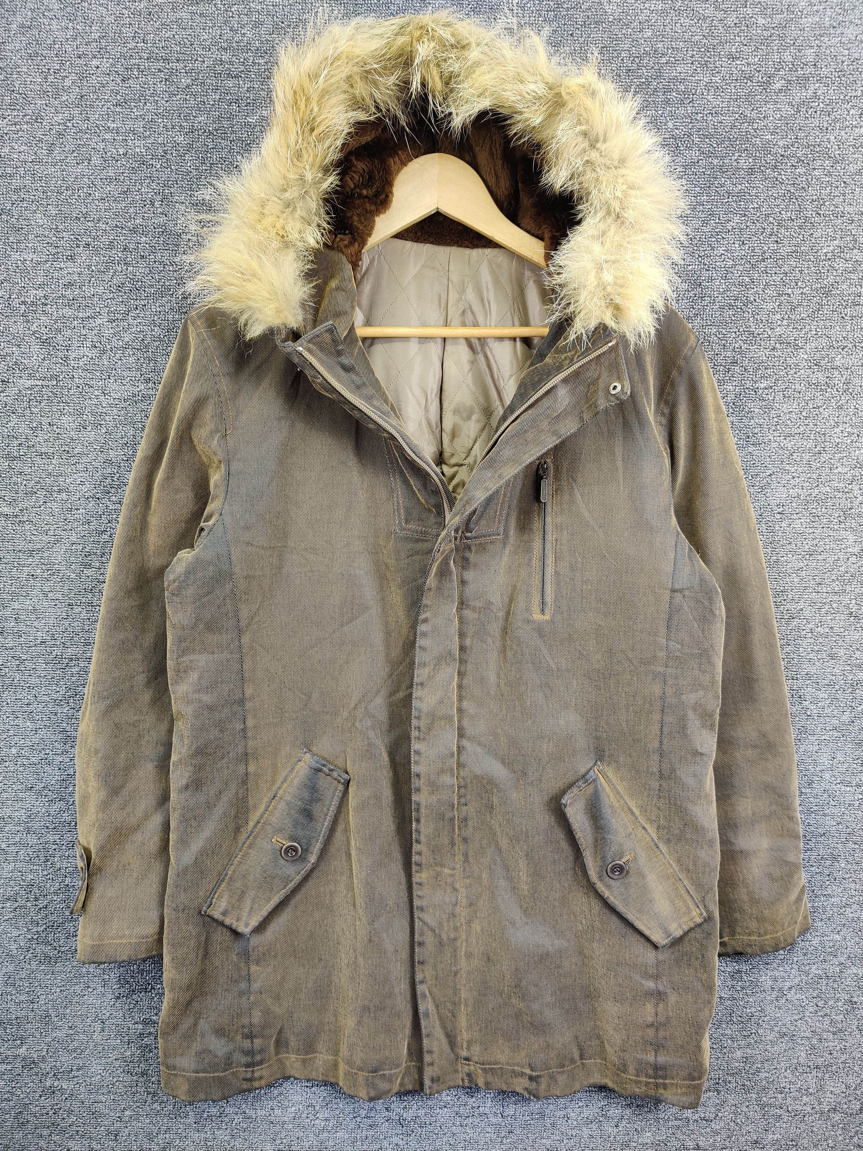 Vintage Tornado Mart Fur Jacket