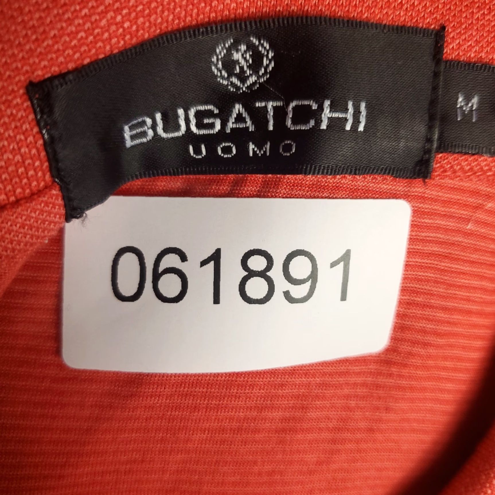 BUGATCHI BUGATCHI Polo Shirt Mens M Red Floral Modern Fit Casual Golf Size US M / EU 48-50 / 2 - 6 Thumbnail