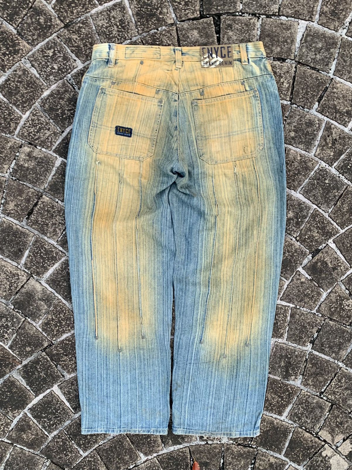 Japanese Brand × Vintage RARE* Vintage Enyce Grand Denim Jeans Size US 36 / EU 52 - 3 Thumbnail