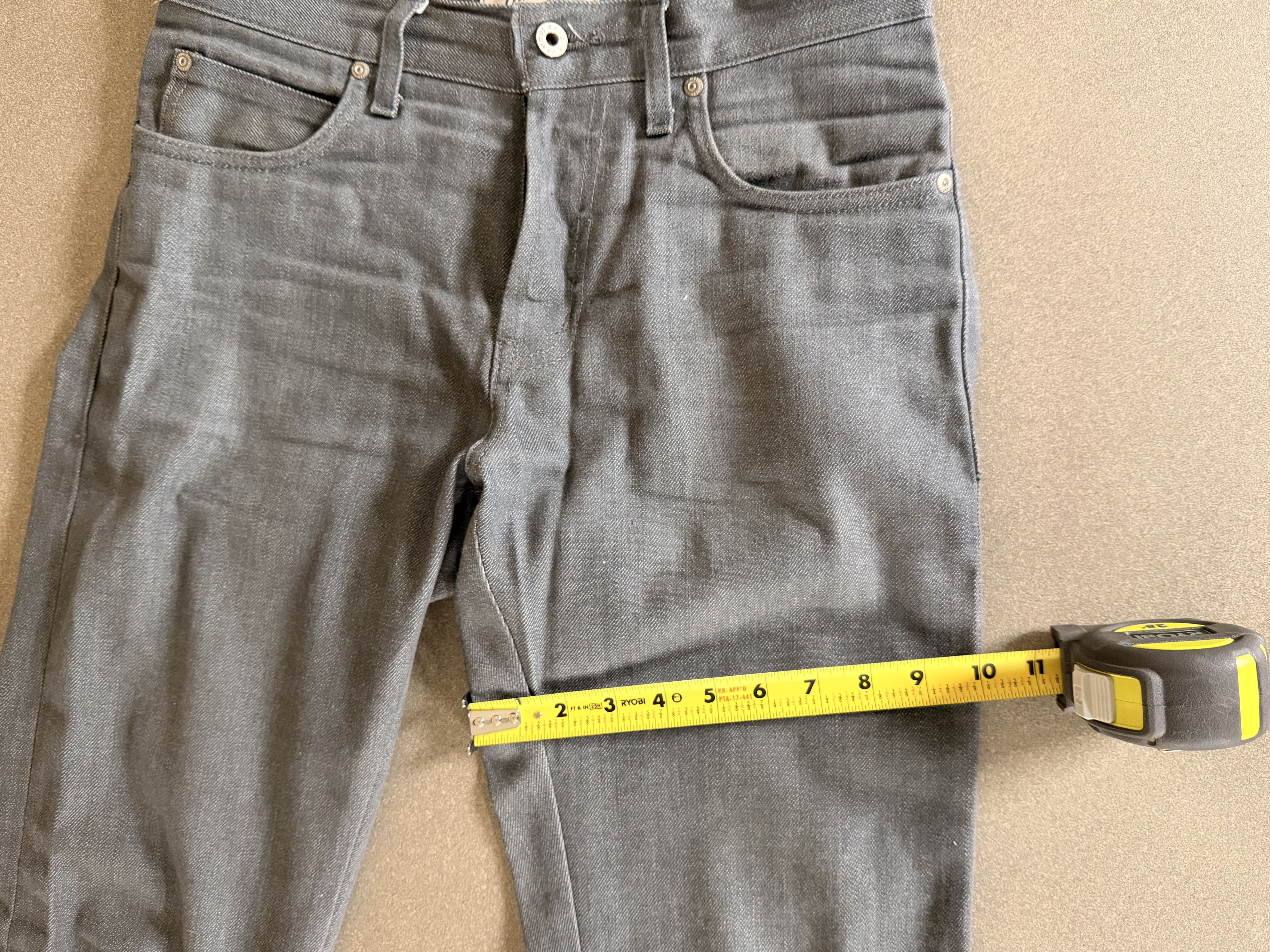 Naked & Famous Naked & Famous Super Guy Grey Selvedge Size US 32 / EU 48 - 7 Thumbnail