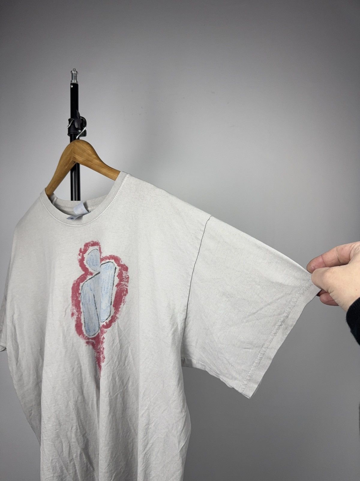 Billie Eilish Billie Eilish Style Abstract Graphic Oversized Custom Tee Size US XL / EU 56 / 4 - 8 Thumbnail
